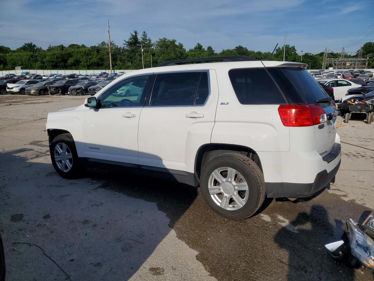 2015 Gmc Terrain Slt White vin: 2GKALSEK0F6332929