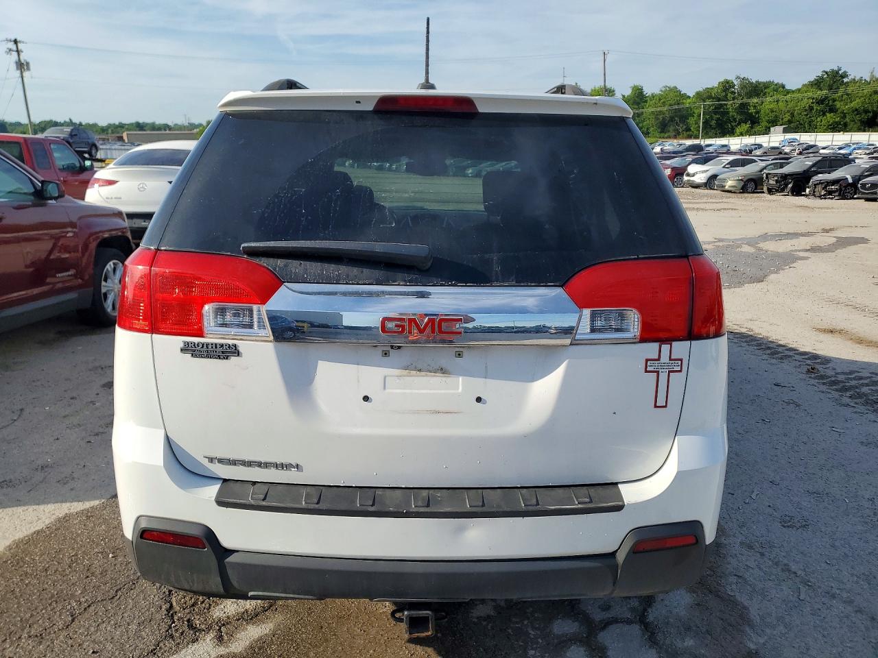 2015 Gmc Terrain Slt White vin: 2GKALSEK0F6332929