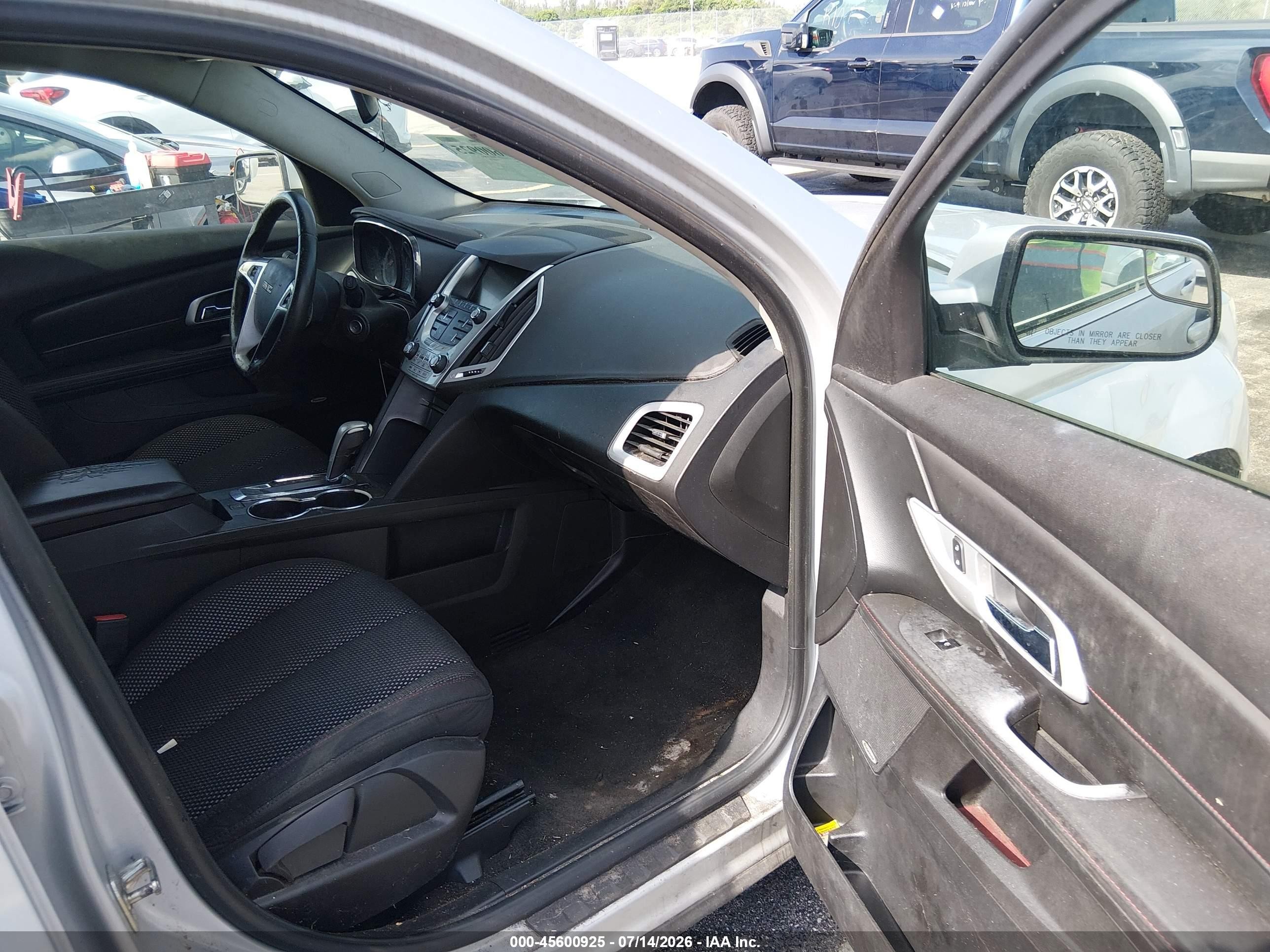 2012 Gmc Terrain Sle-2 Silver vin: 2GKALSEK1C6109150