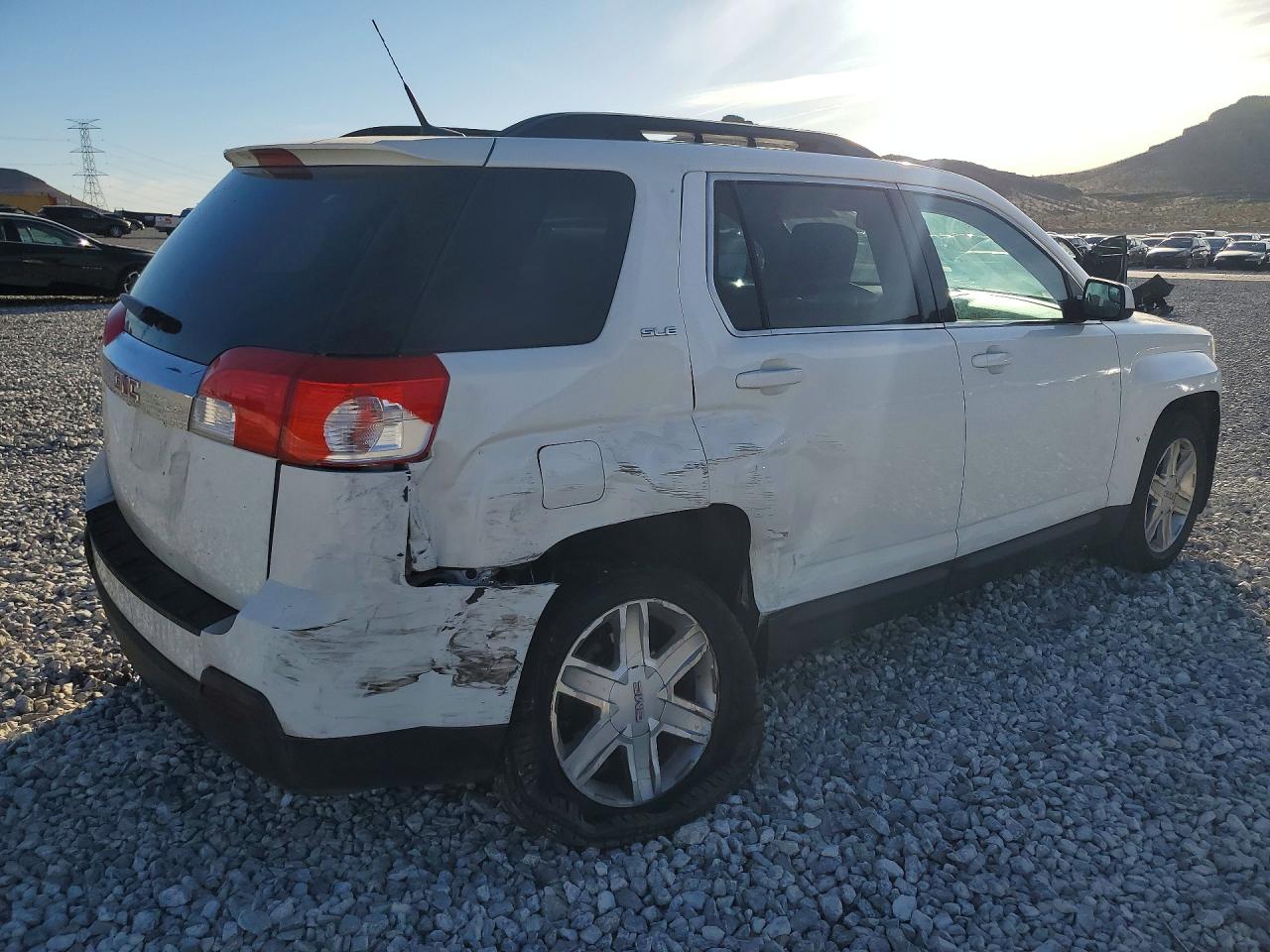 2012 Gmc Terrain Sle Белый vin: 2GKALSEK1C6331591
