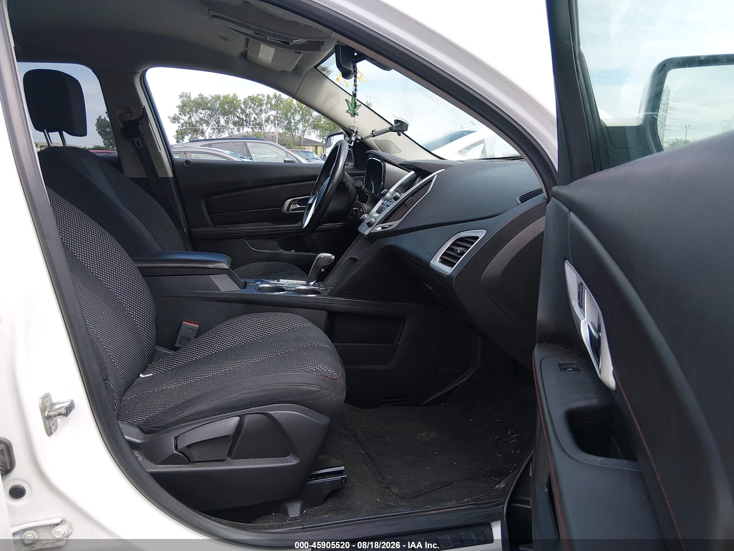 2013 Gmc Terrain Sle-2 White vin: 2GKALSEK1D6116889