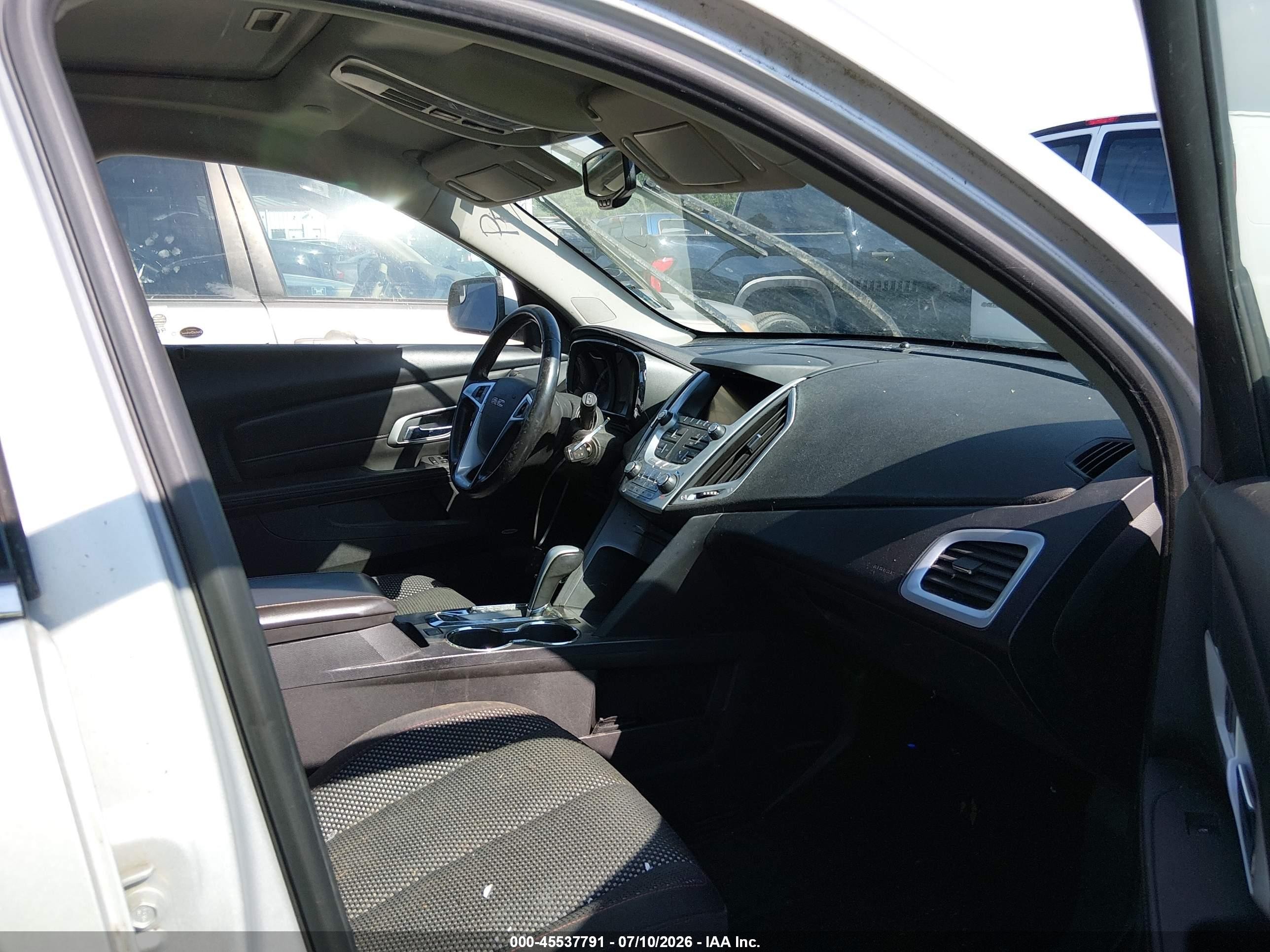 2013 Gmc Terrain Sle-2 Silver vin: 2GKALSEK1D6127598