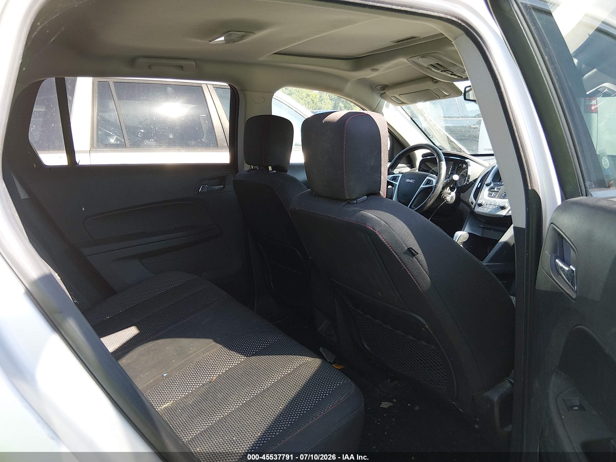 2013 Gmc Terrain Sle-2 Silver vin: 2GKALSEK1D6127598