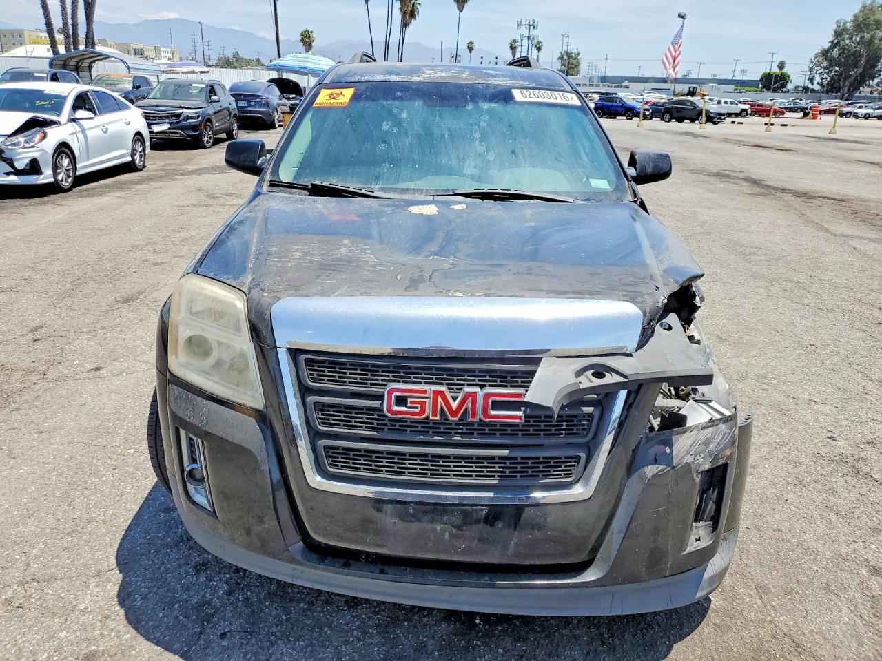 2013 Gmc Terrain Sle Gray vin: 2GKALSEK1D6329602