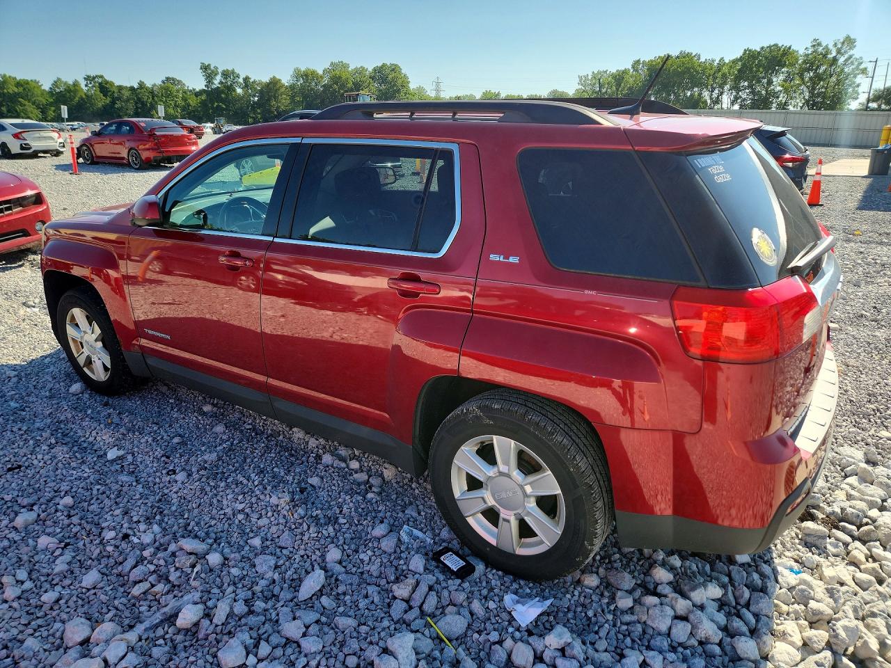 2013 Gmc Terrain Sle Red vin: 2GKALSEK1D6368061