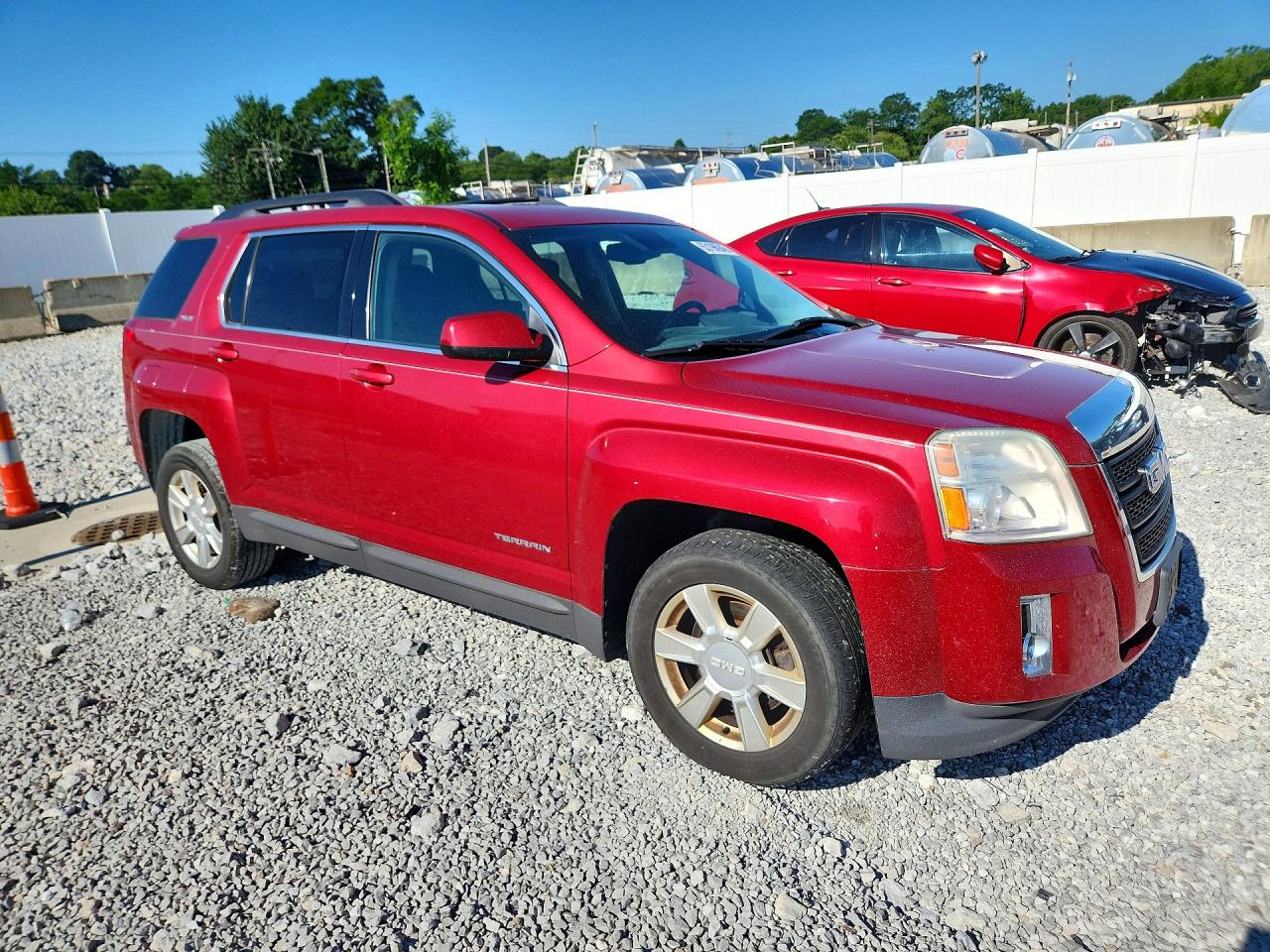 2013 Gmc Terrain Sle Red vin: 2GKALSEK1D6368061