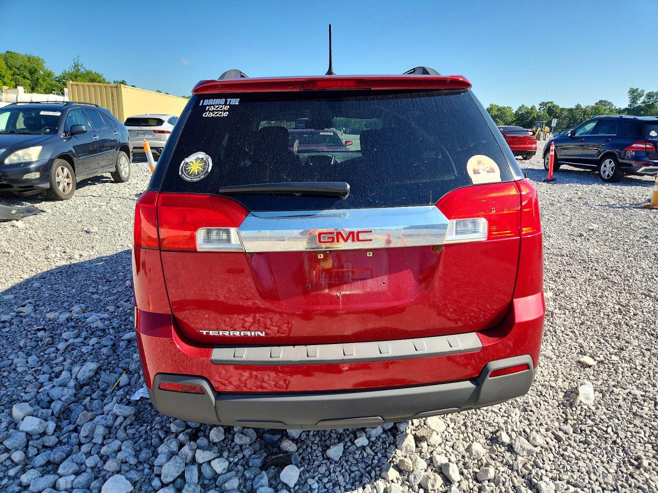 2013 Gmc Terrain Sle Red vin: 2GKALSEK1D6368061