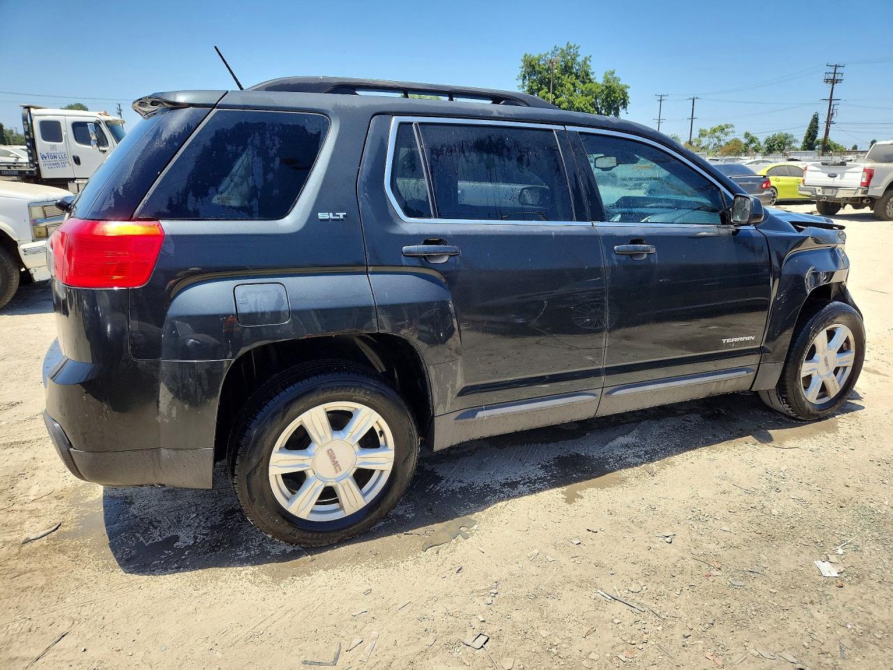 2014 Gmc Terrain Slt Gray vin: 2GKALSEK1E6124783