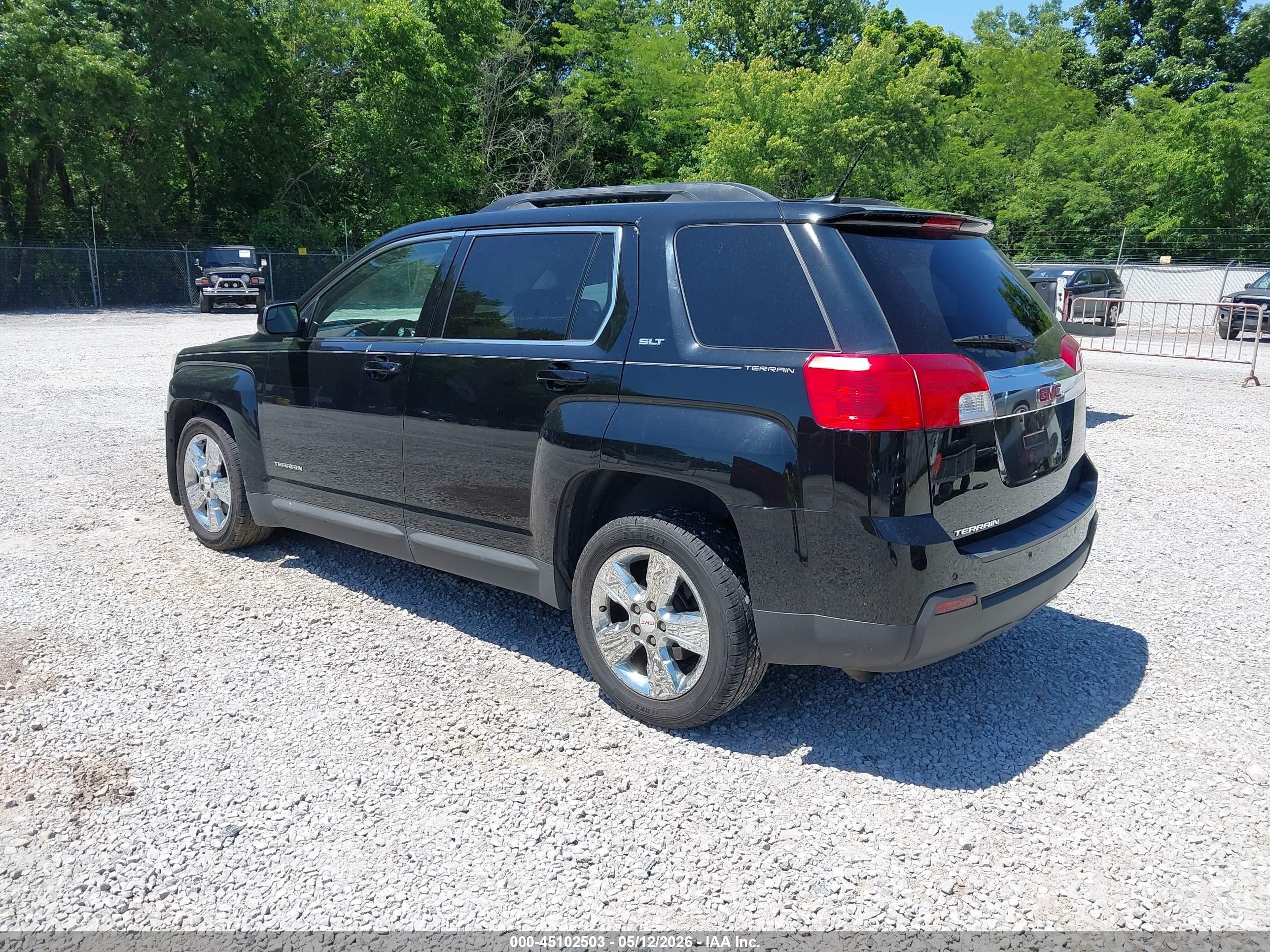 2014 Gmc Terrain Slt-1 Black vin: 2GKALSEK1E6223152