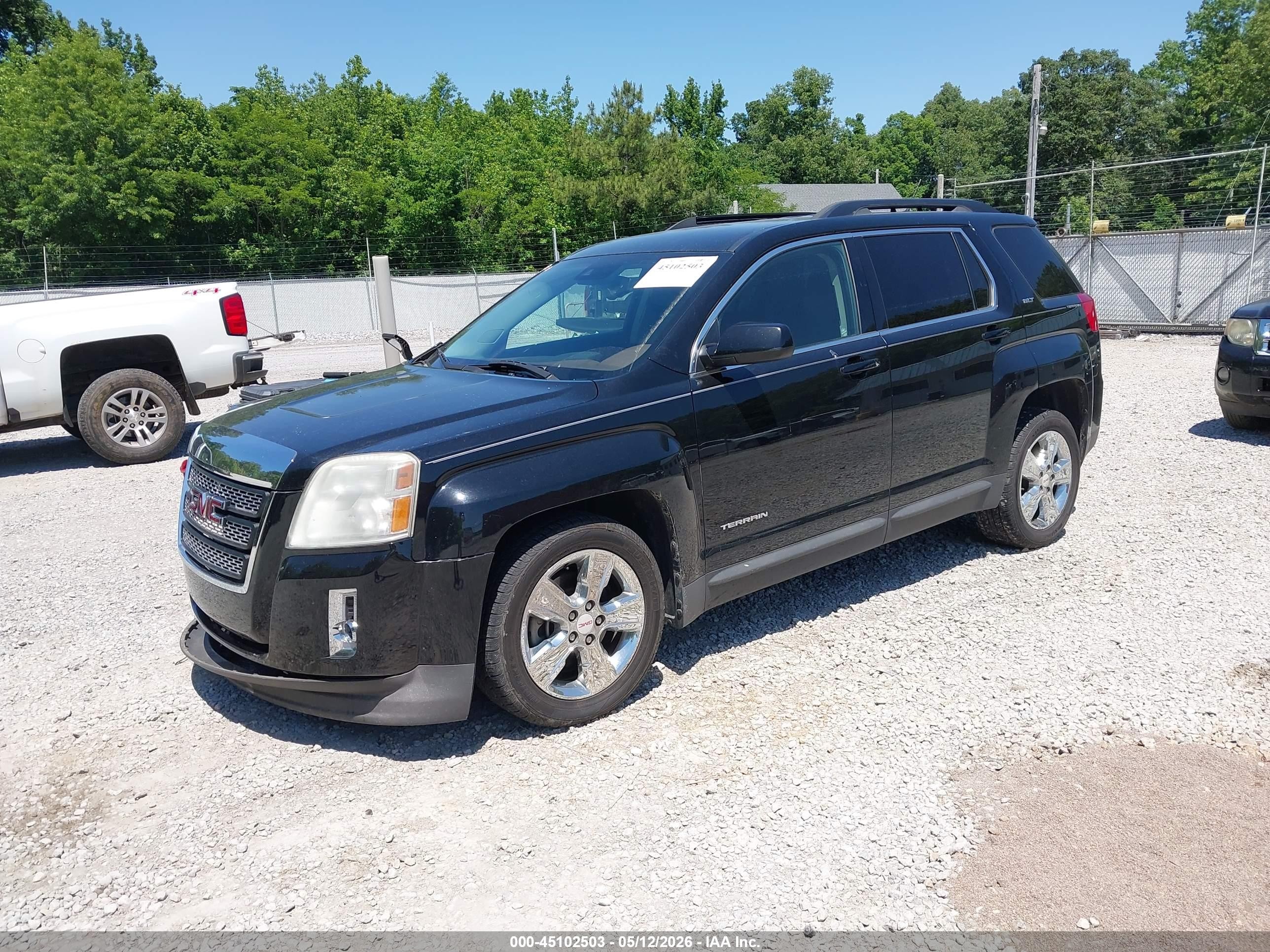 2014 Gmc Terrain Slt-1 Black vin: 2GKALSEK1E6223152