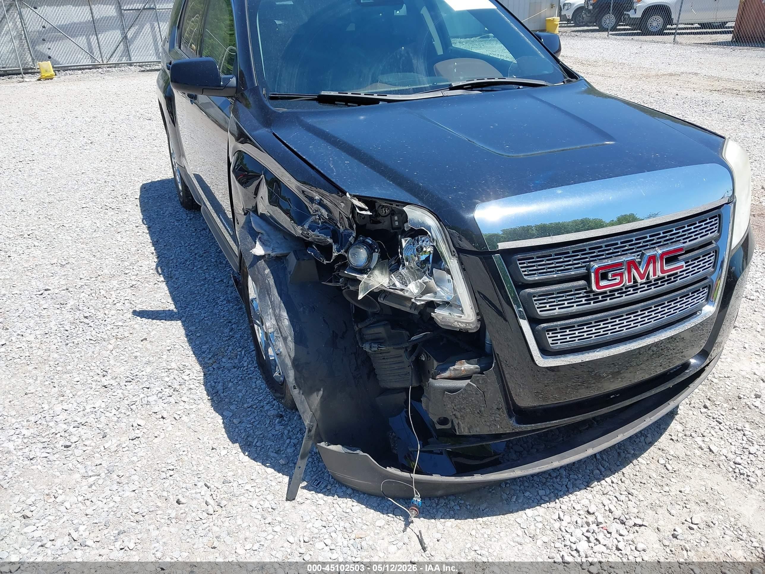2014 Gmc Terrain Slt-1 Black vin: 2GKALSEK1E6223152