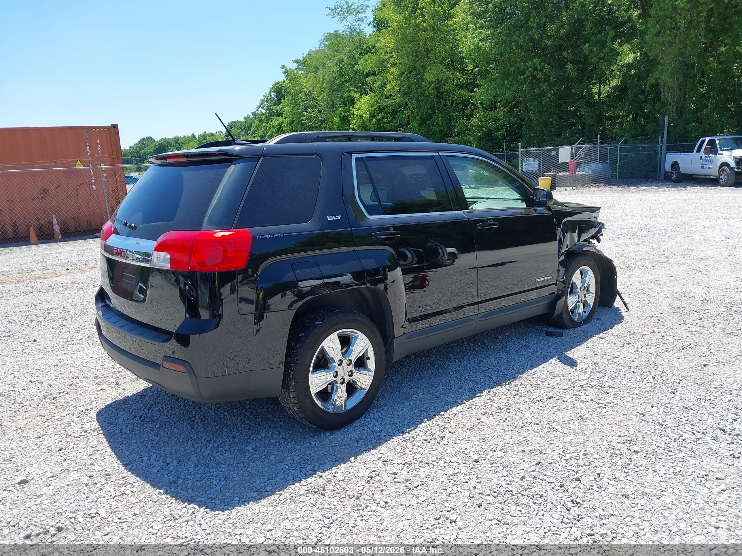 2014 Gmc Terrain Slt-1 Black vin: 2GKALSEK1E6223152