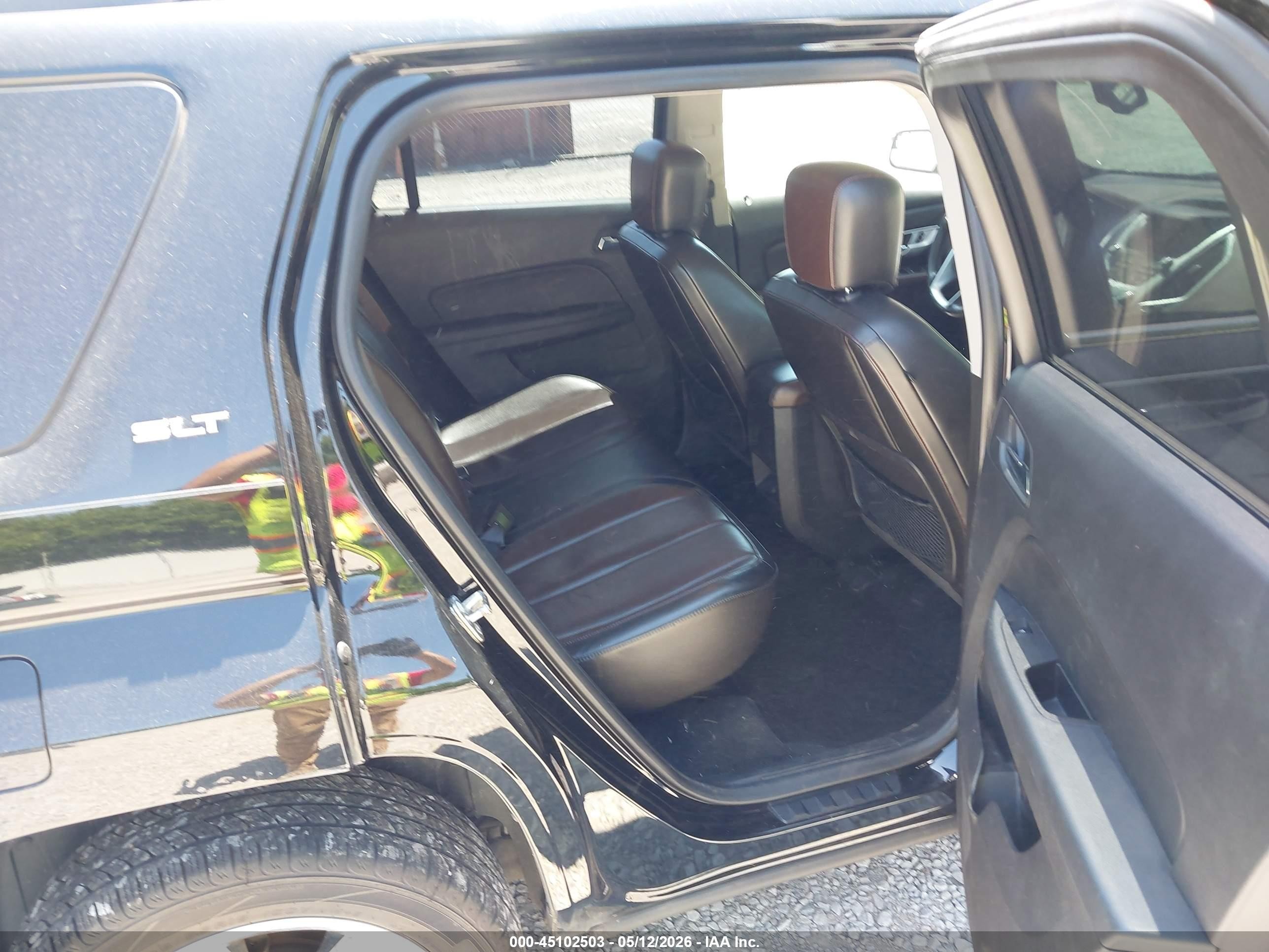 2014 Gmc Terrain Slt-1 Black vin: 2GKALSEK1E6223152