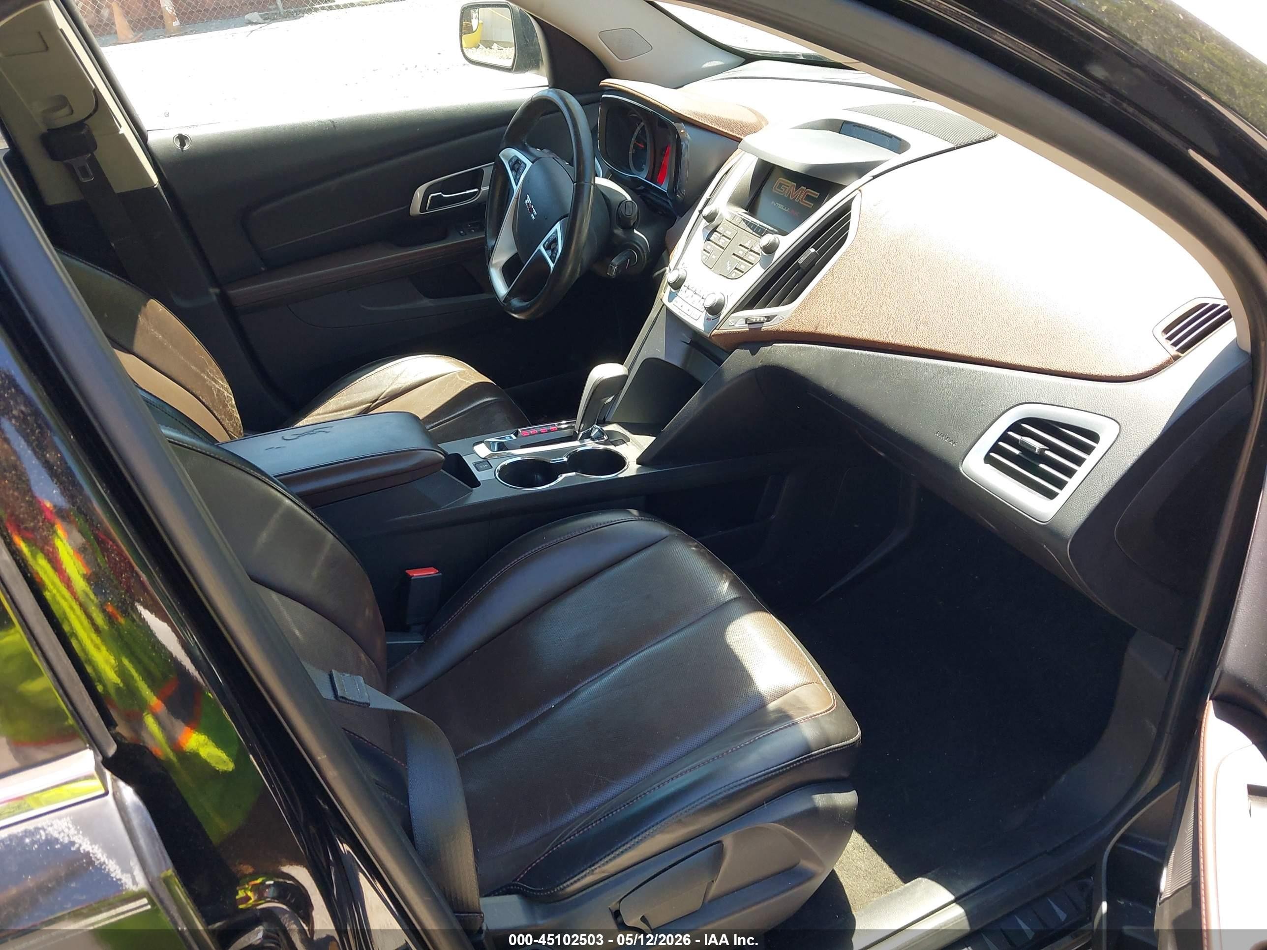 2014 Gmc Terrain Slt-1 Black vin: 2GKALSEK1E6223152