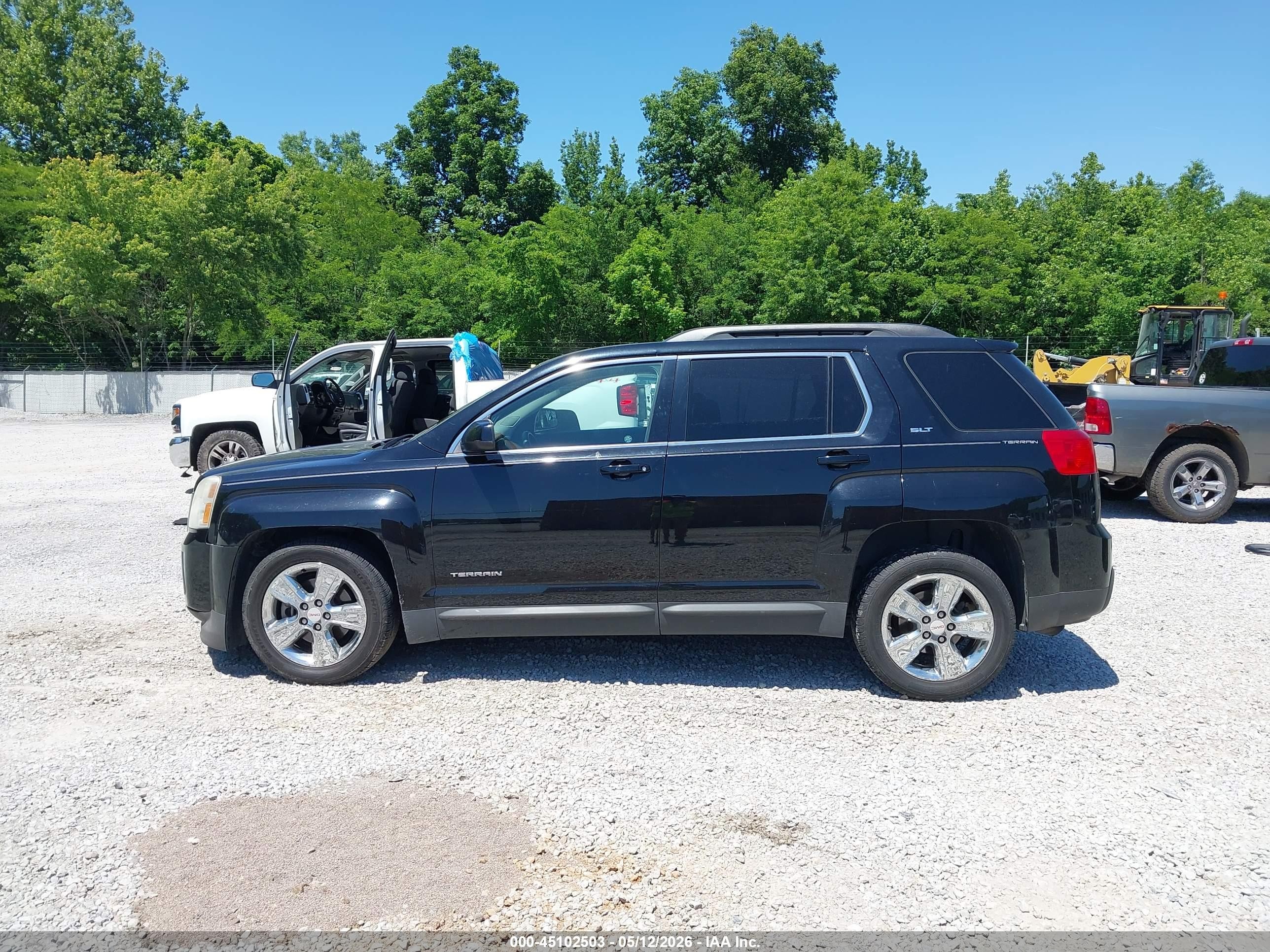 2014 Gmc Terrain Slt-1 Black vin: 2GKALSEK1E6223152