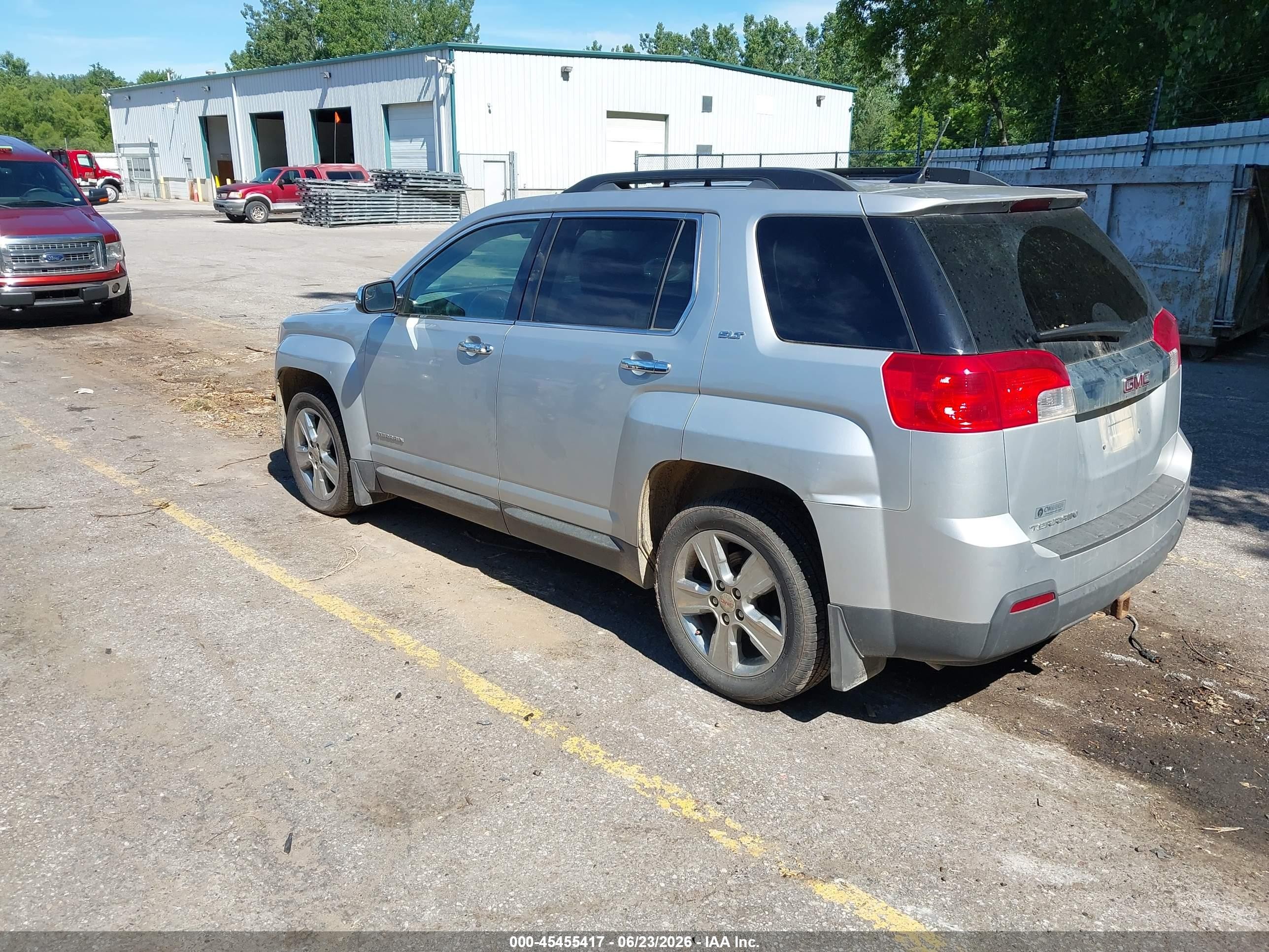 2014 Gmc Terrain Slt-1 Silver vin: 2GKALSEK1E6255163