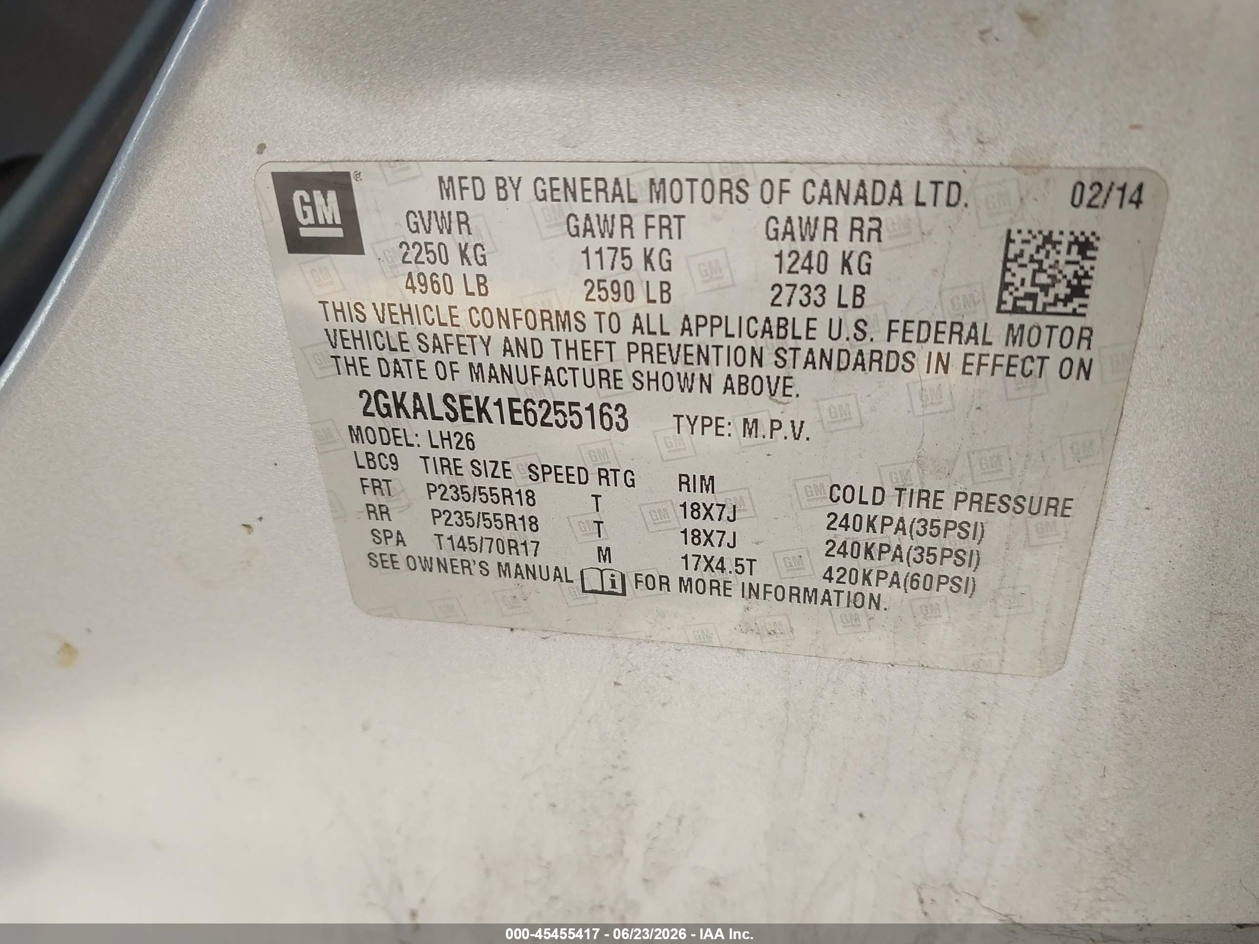 2014 Gmc Terrain Slt-1 Silver vin: 2GKALSEK1E6255163