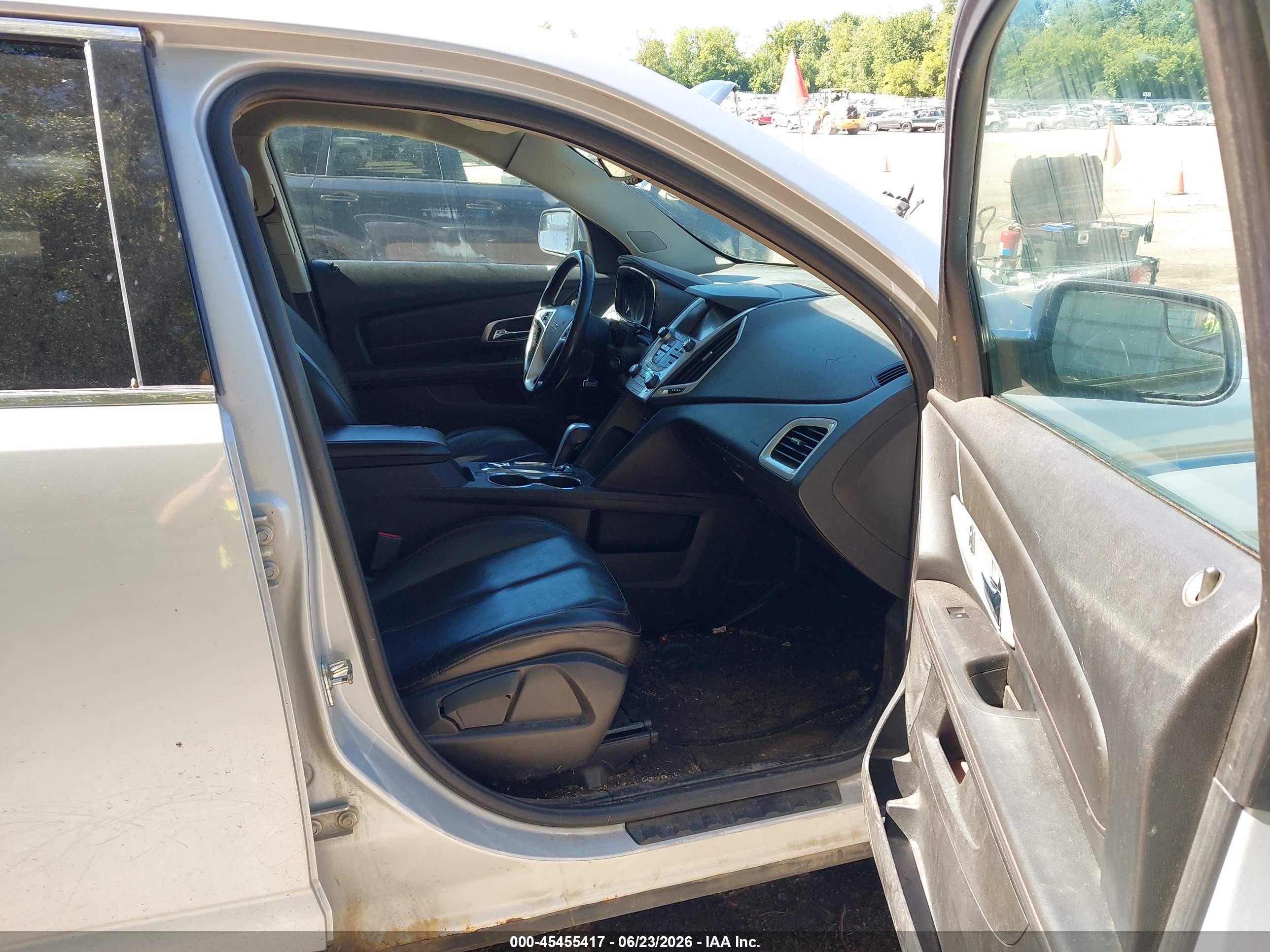 2014 Gmc Terrain Slt-1 Silver vin: 2GKALSEK1E6255163