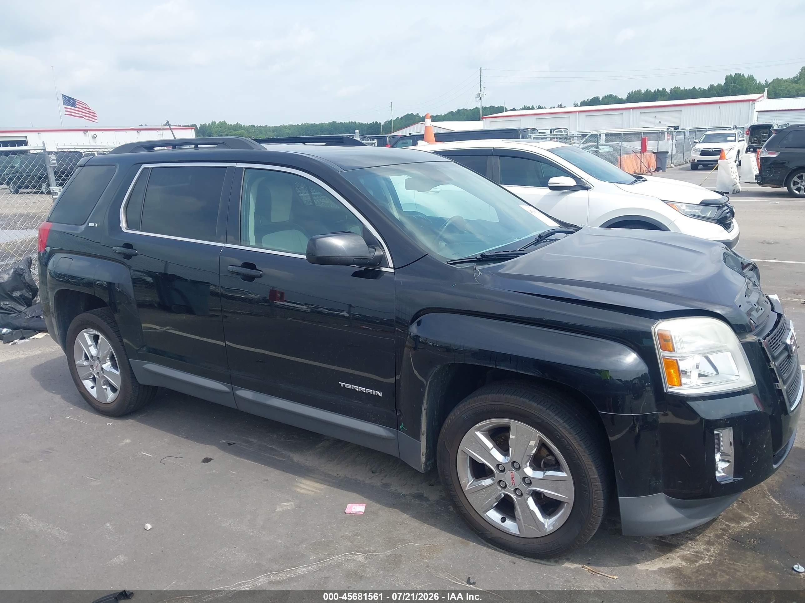 2014 Gmc Terrain Slt-1 Черный vin: 2GKALSEK1E6271928