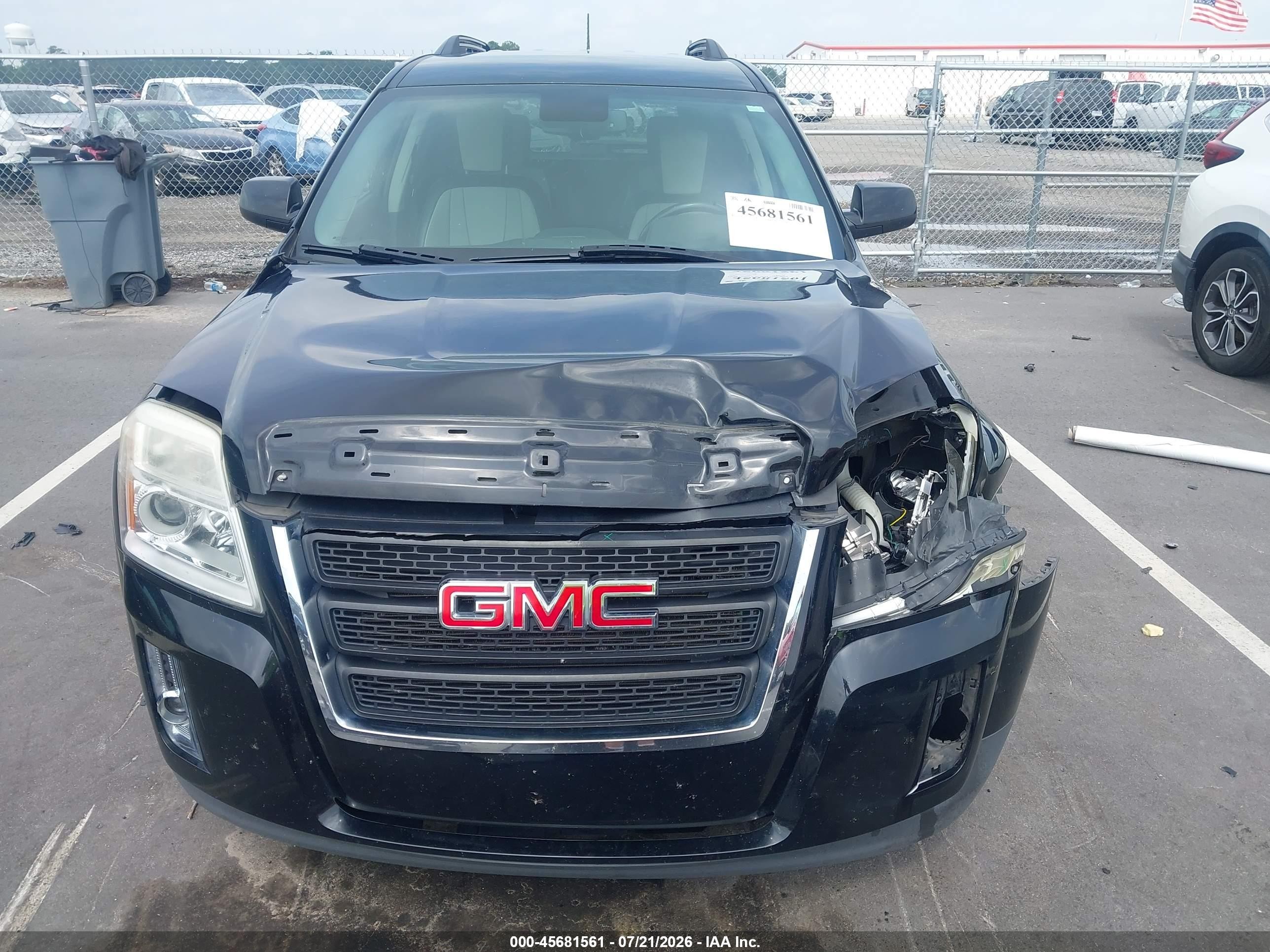 2014 Gmc Terrain Slt-1 Черный vin: 2GKALSEK1E6271928