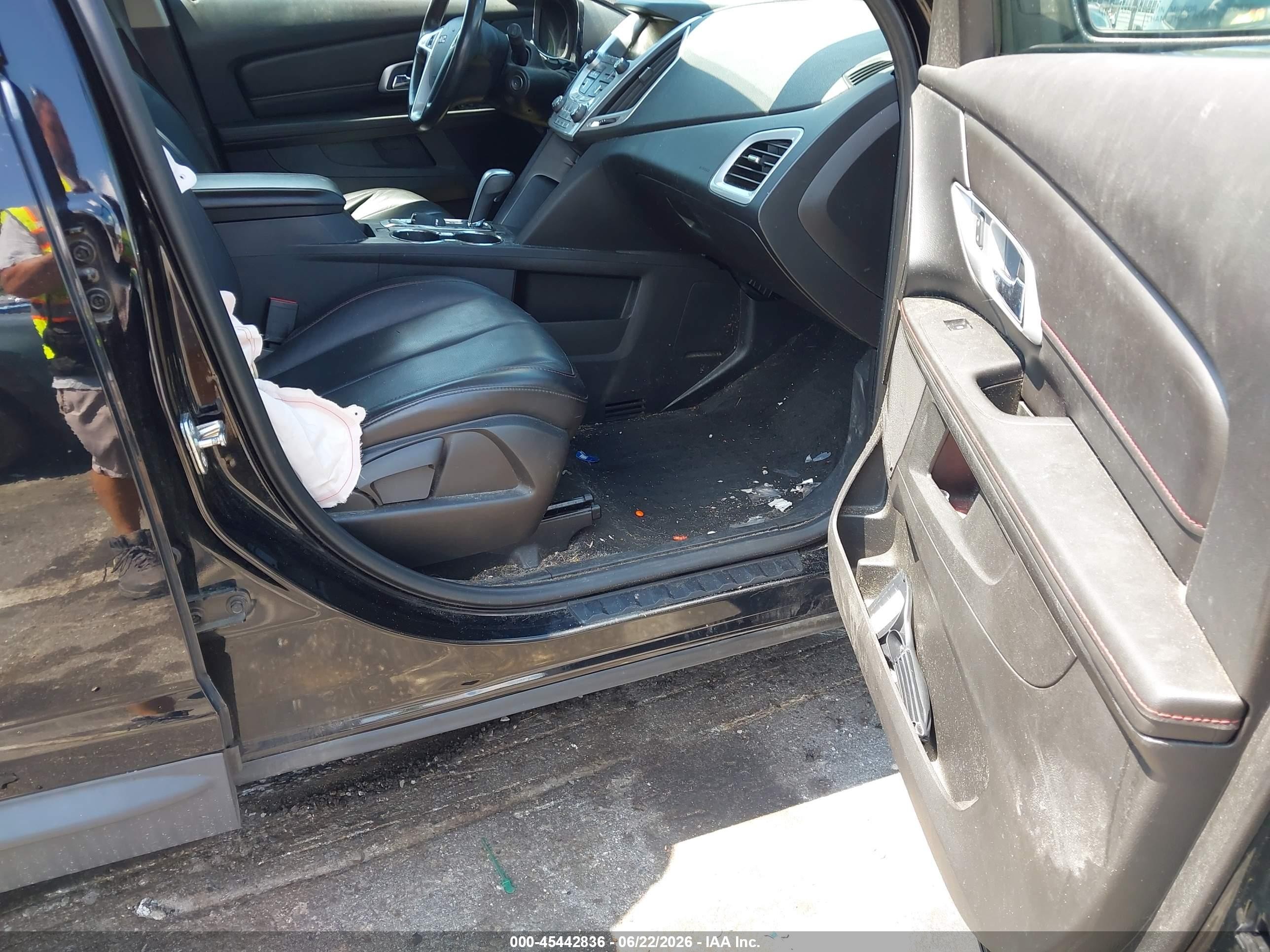 2014 Gmc Terrain Slt-1 Black vin: 2GKALSEK1E6274232