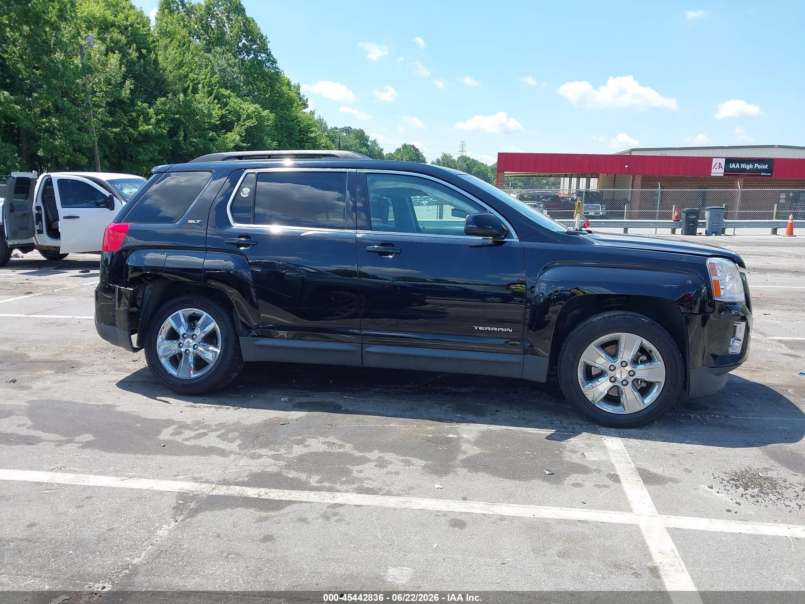 2014 Gmc Terrain Slt-1 Black vin: 2GKALSEK1E6274232