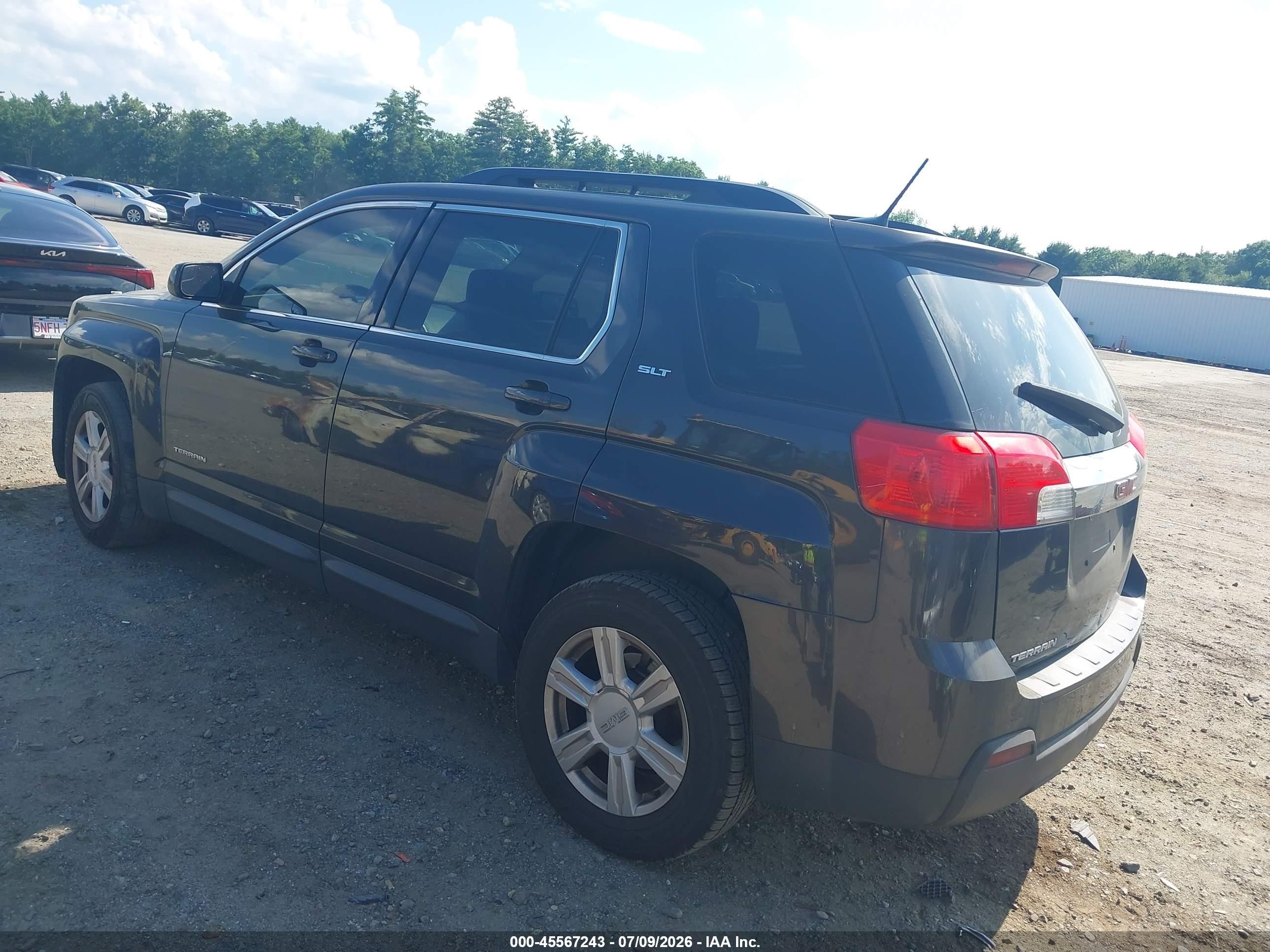 2014 Gmc Terrain Slt-1 Gray vin: 2GKALSEK1E6337037