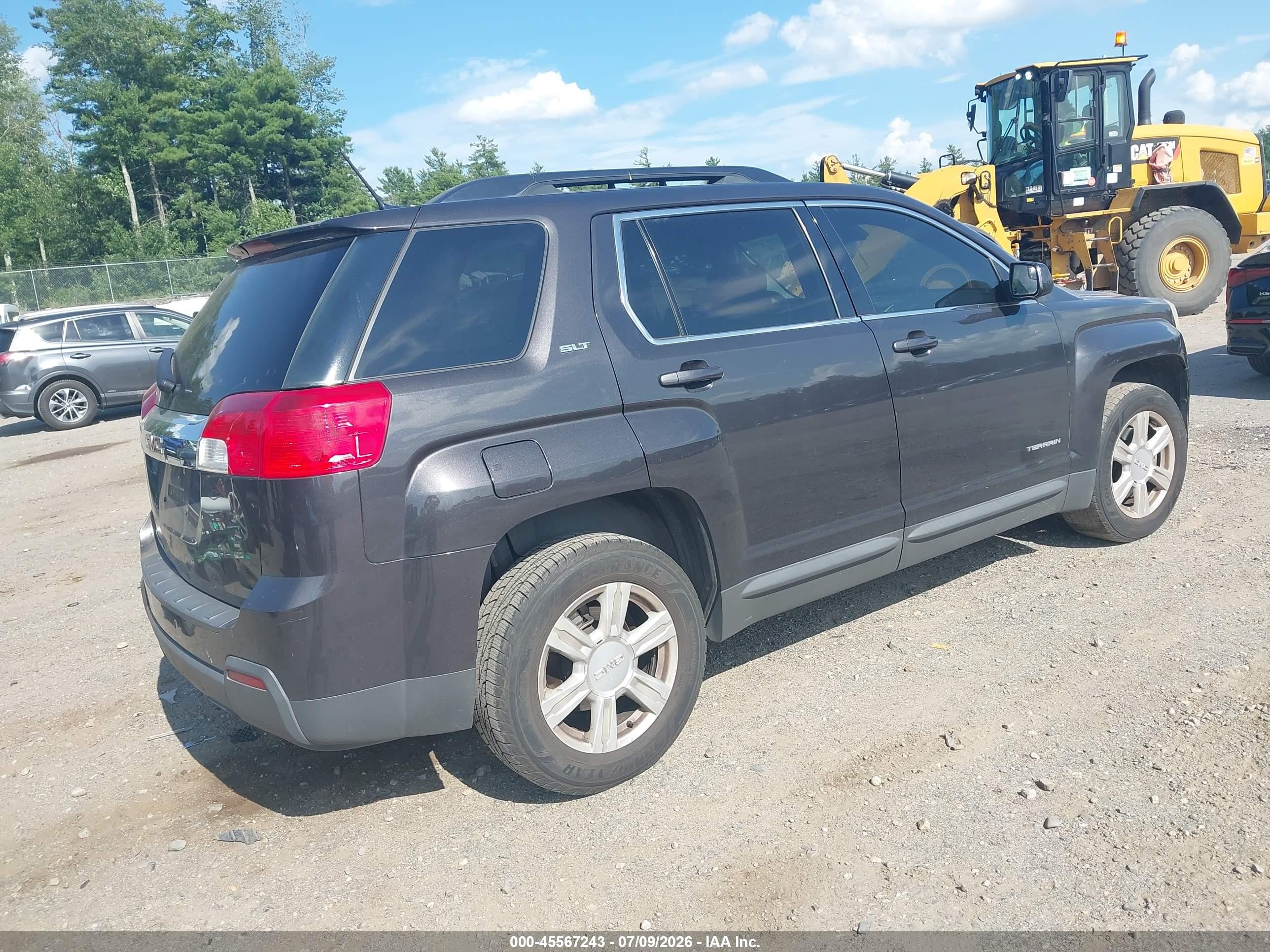 2014 Gmc Terrain Slt-1 Gray vin: 2GKALSEK1E6337037