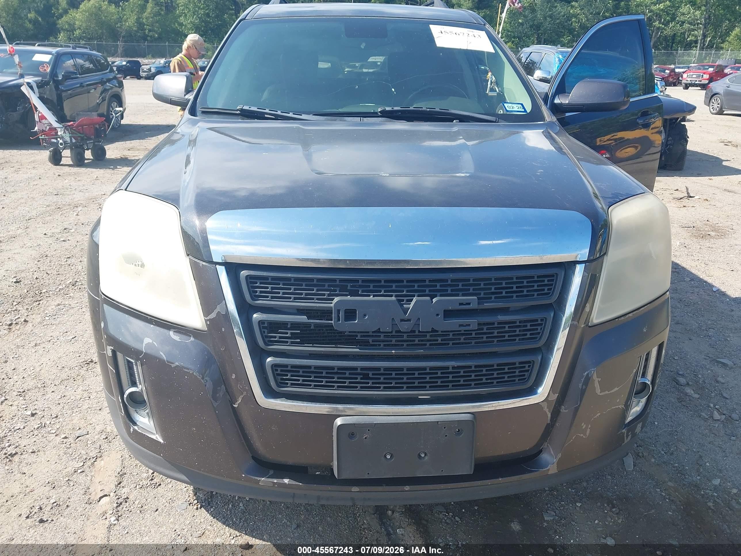 2014 Gmc Terrain Slt-1 Gray vin: 2GKALSEK1E6337037