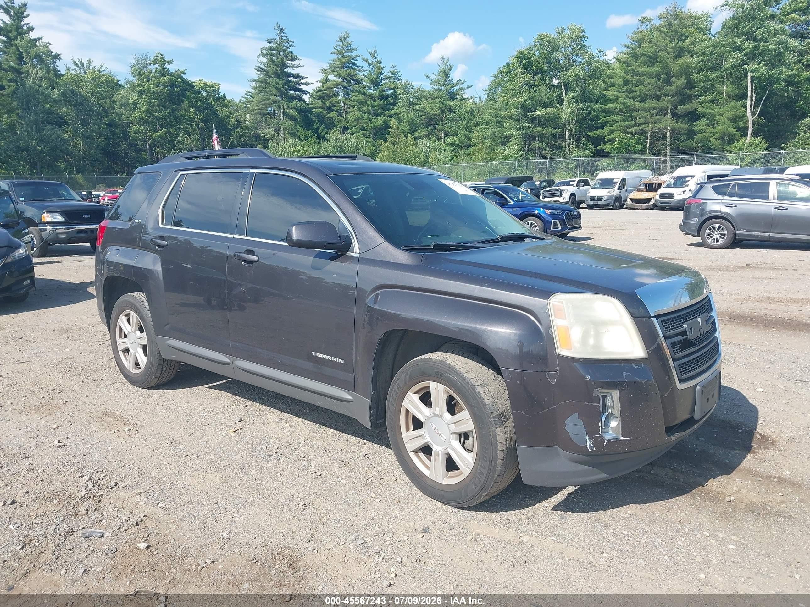 2014 Gmc Terrain Slt-1 Gray vin: 2GKALSEK1E6337037