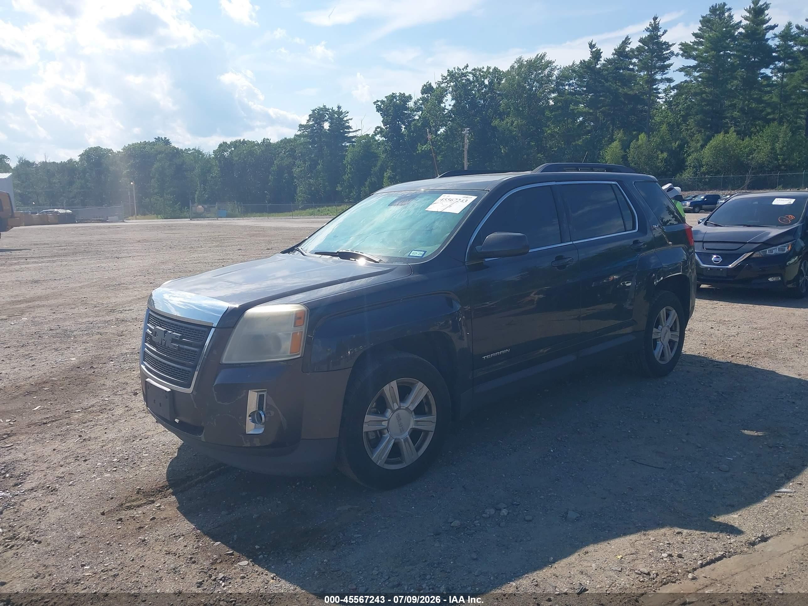 2014 Gmc Terrain Slt-1 Gray vin: 2GKALSEK1E6337037