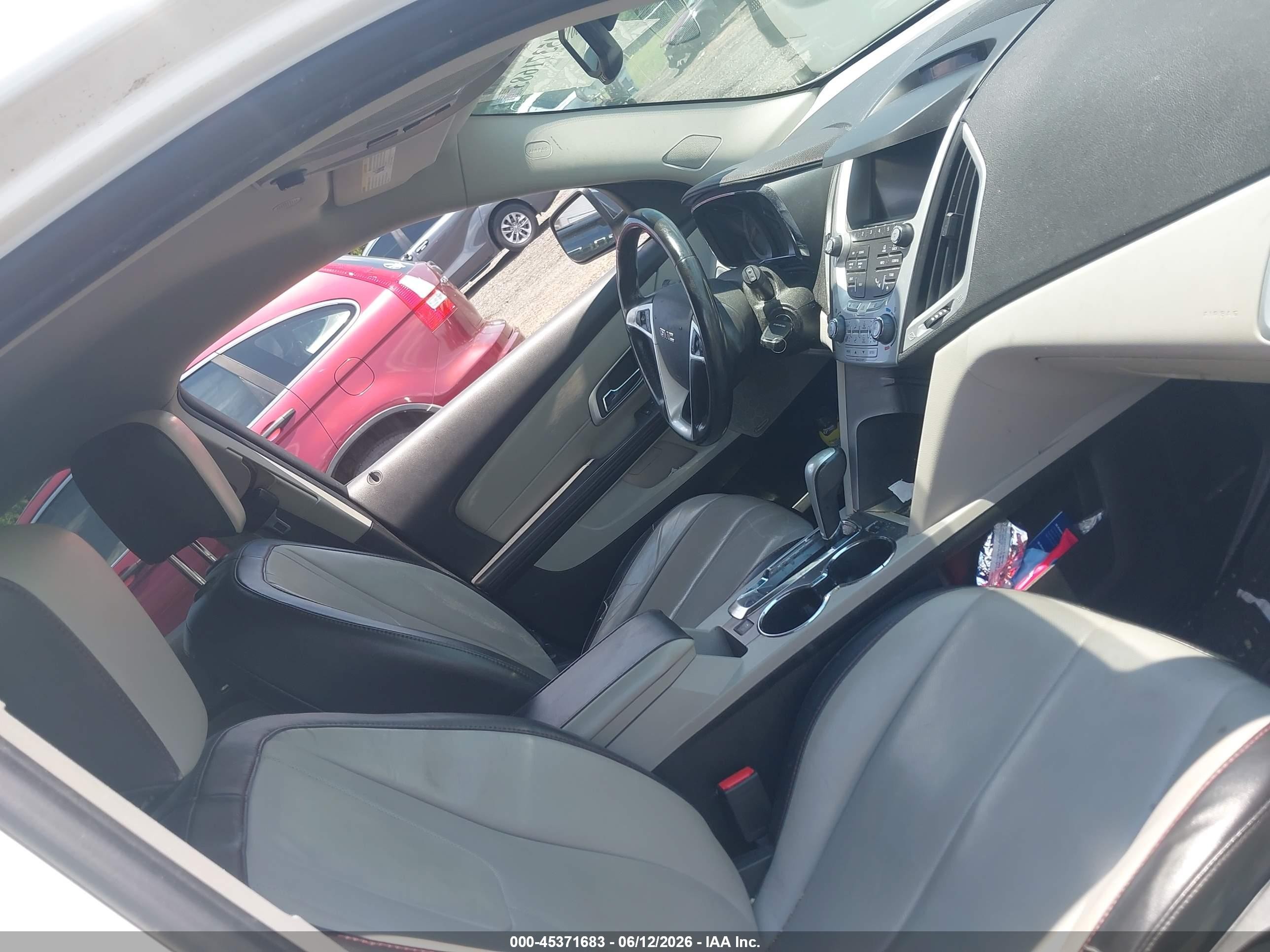 2015 Gmc Terrain Slt-1 White vin: 2GKALSEK1F6176447