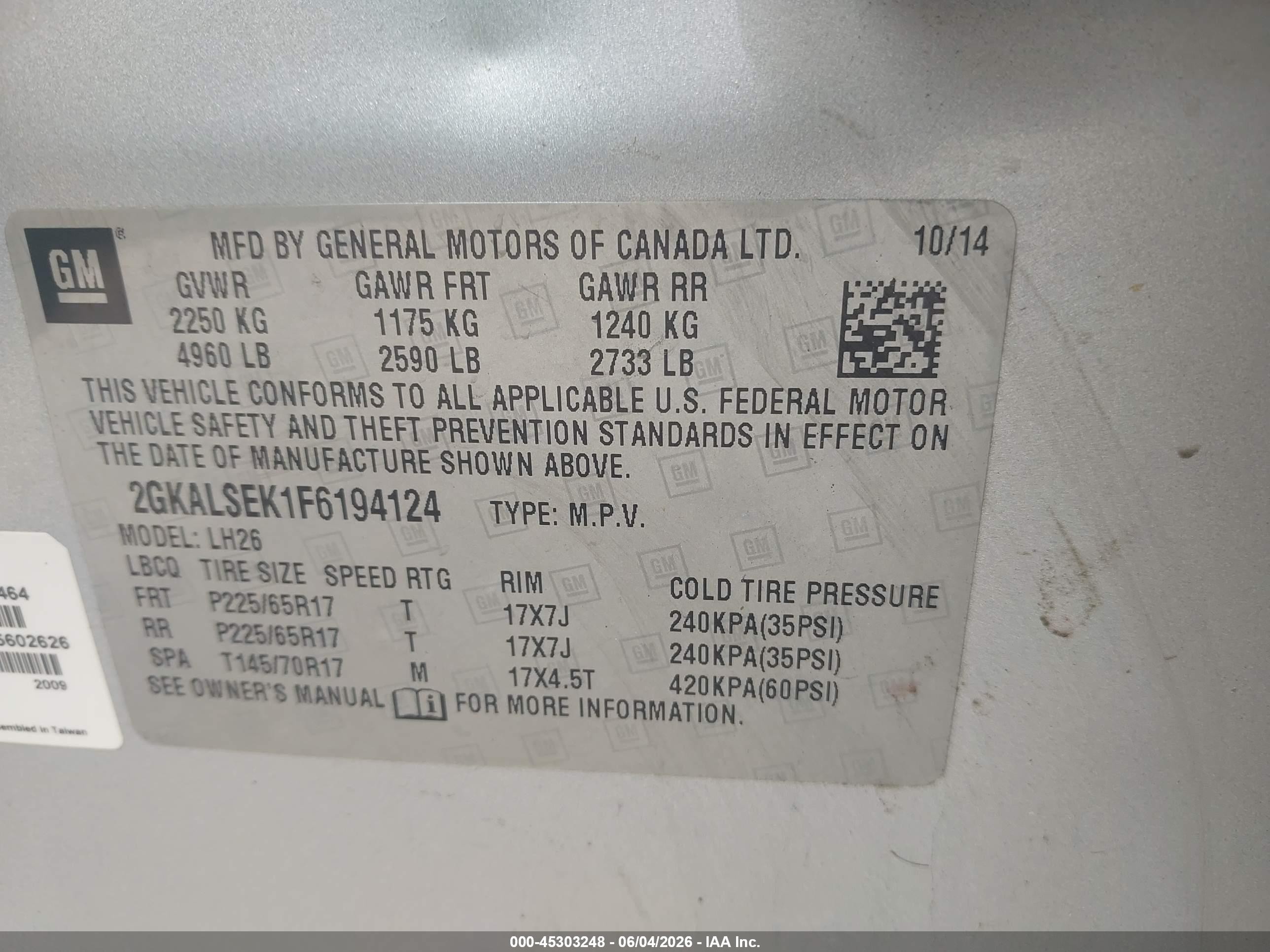 2015 Gmc Terrain Slt-1 Серебряный vin: 2GKALSEK1F6194124