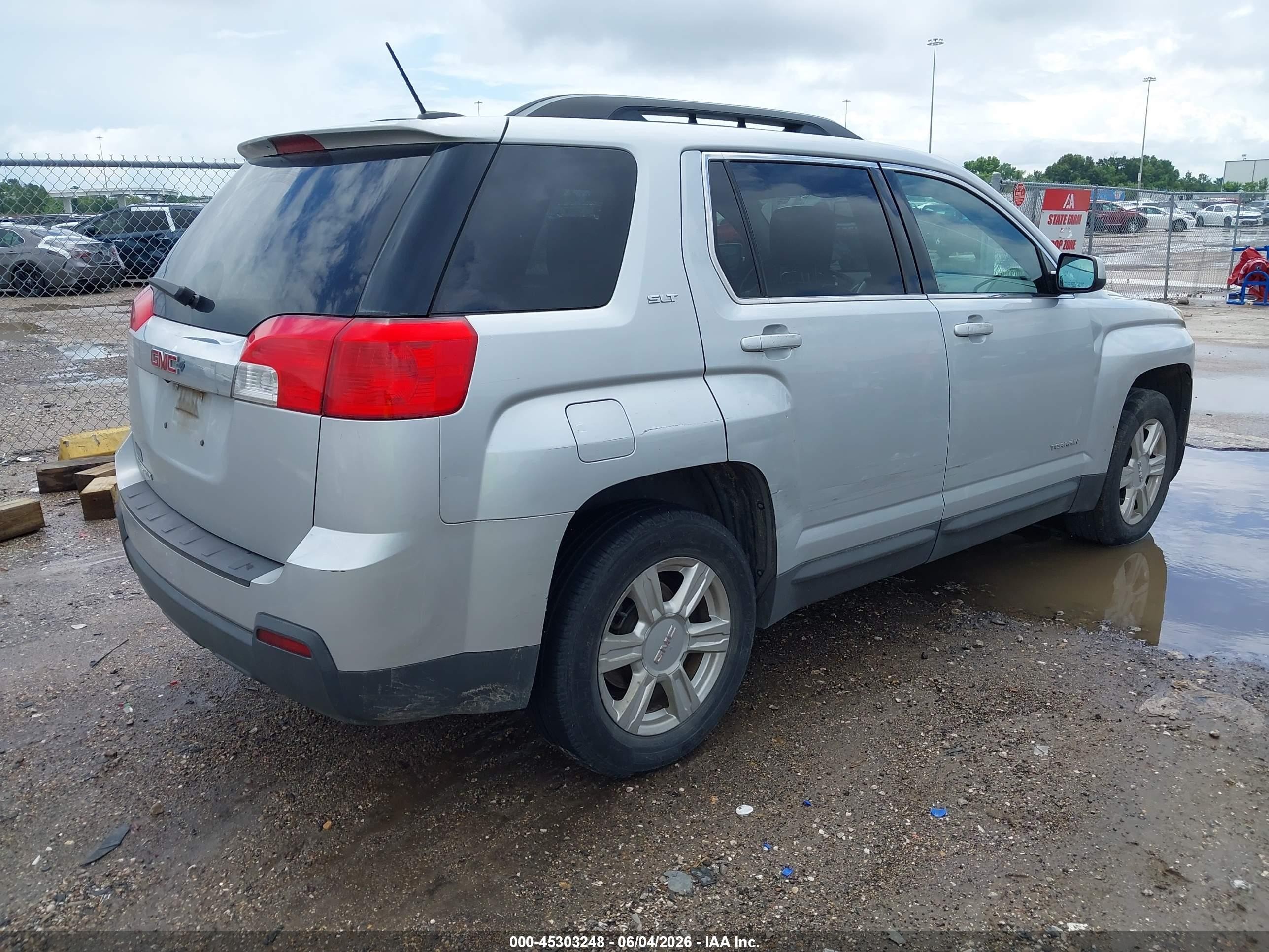 2015 Gmc Terrain Slt-1 Серебряный vin: 2GKALSEK1F6194124