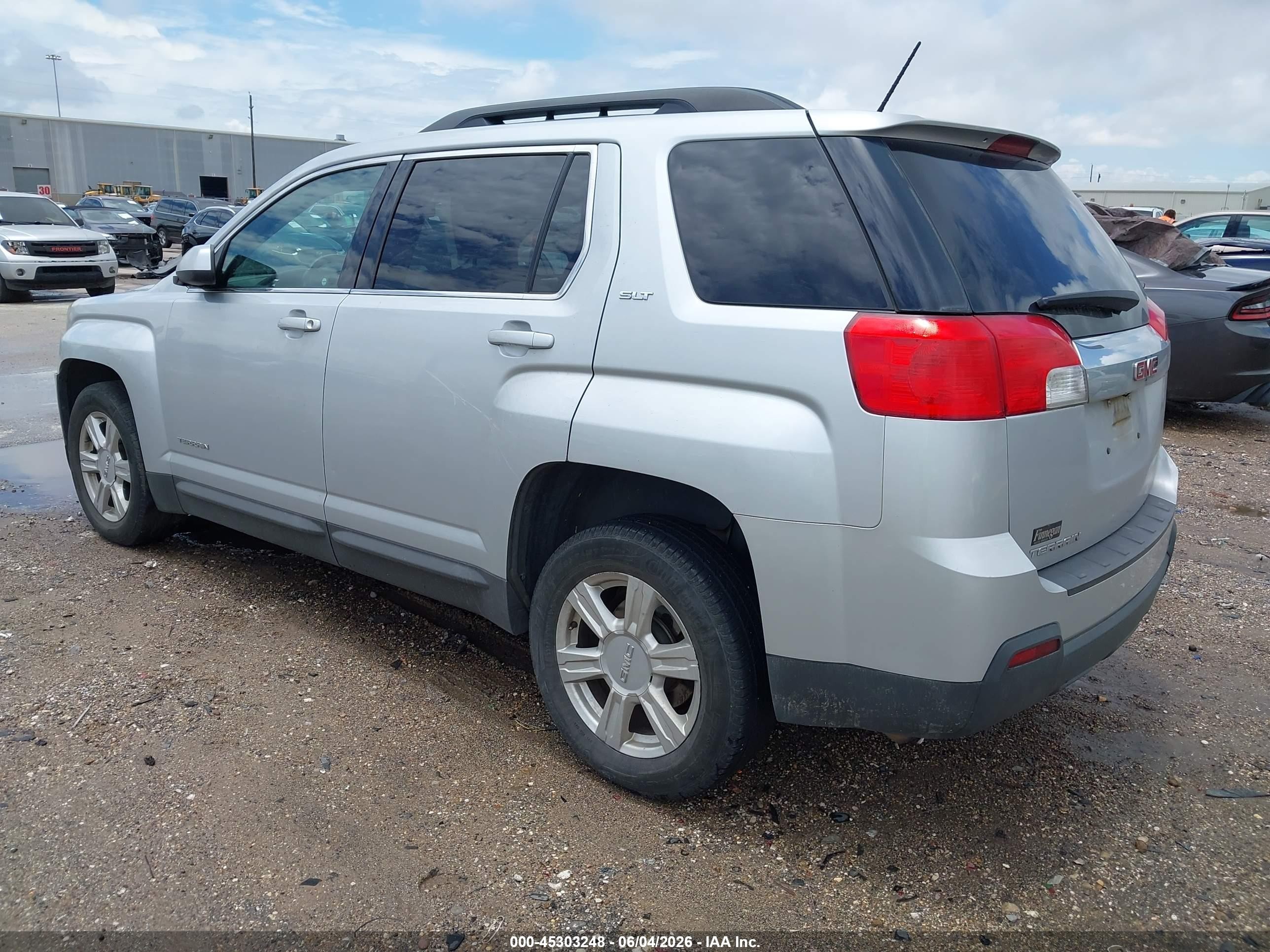 2015 Gmc Terrain Slt-1 Серебряный vin: 2GKALSEK1F6194124