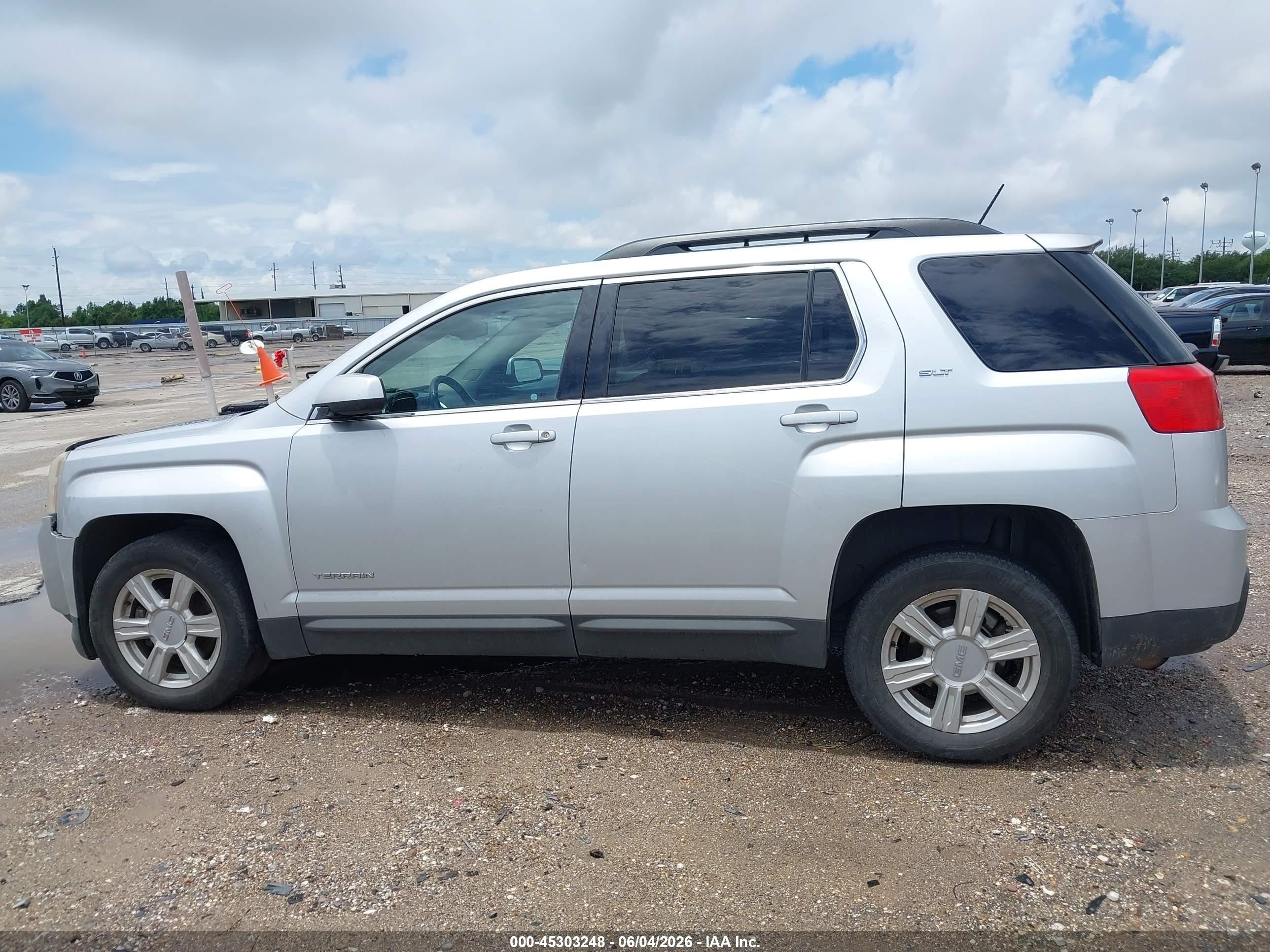 2015 Gmc Terrain Slt-1 Серебряный vin: 2GKALSEK1F6194124