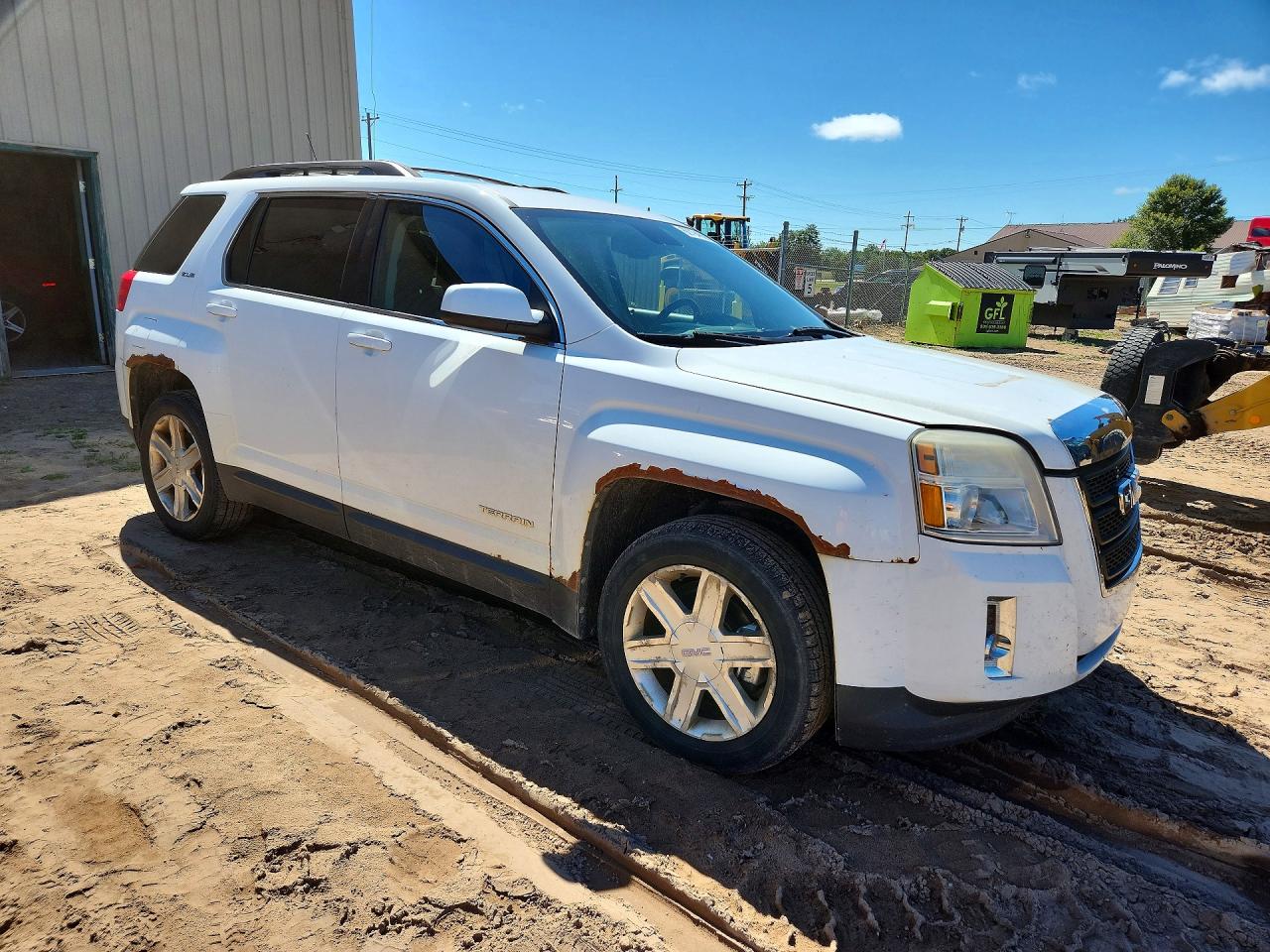 2012 Gmc Terrain Sle White vin: 2GKALSEK2C6182589