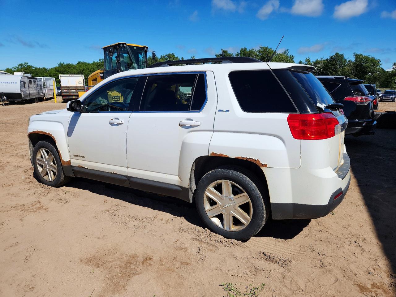 2012 Gmc Terrain Sle White vin: 2GKALSEK2C6182589