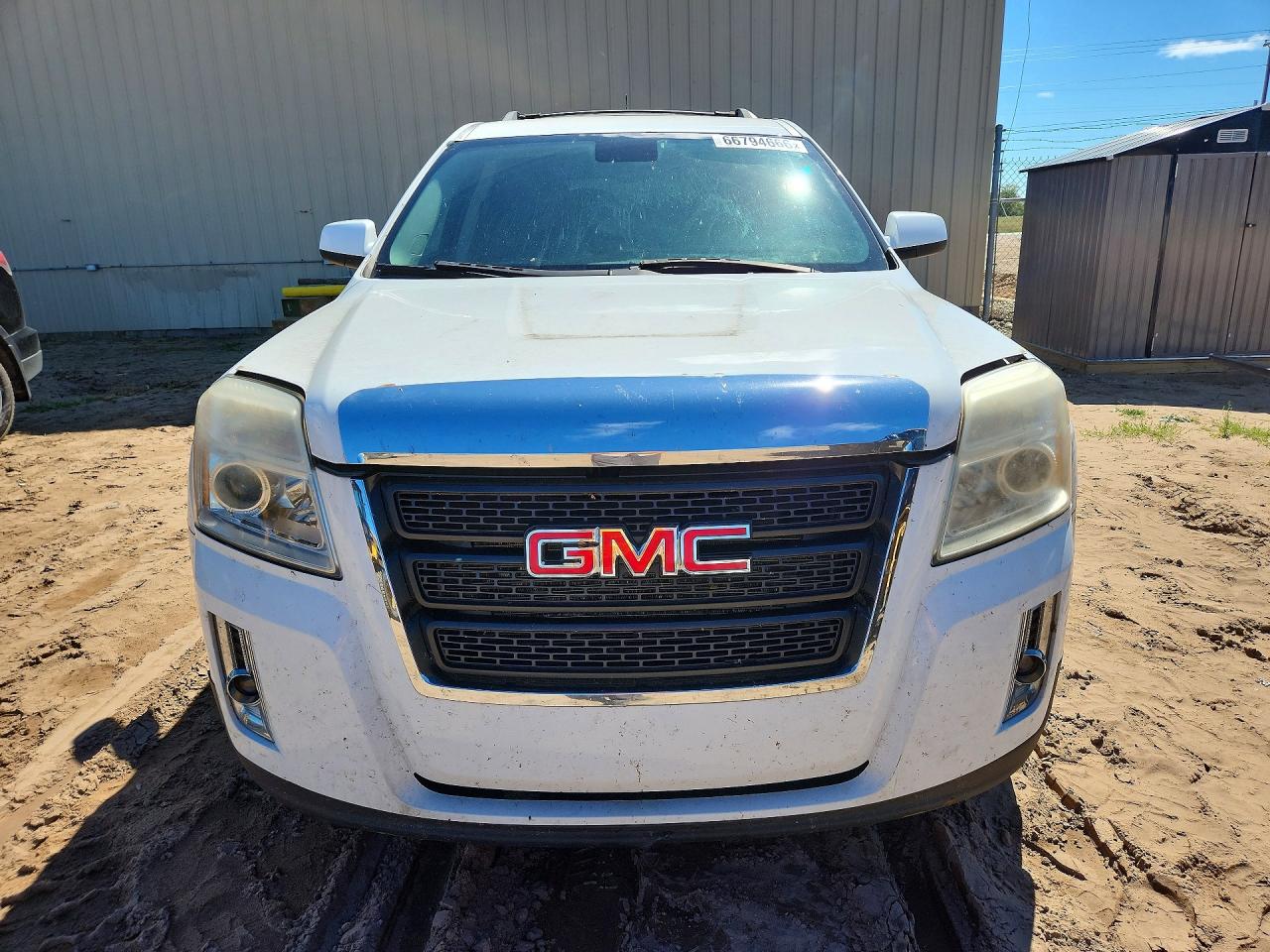 2012 Gmc Terrain Sle White vin: 2GKALSEK2C6182589