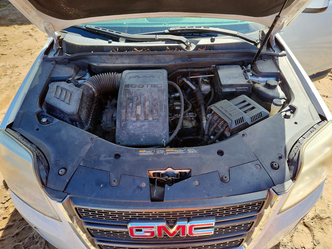 2012 Gmc Terrain Sle White vin: 2GKALSEK2C6182589