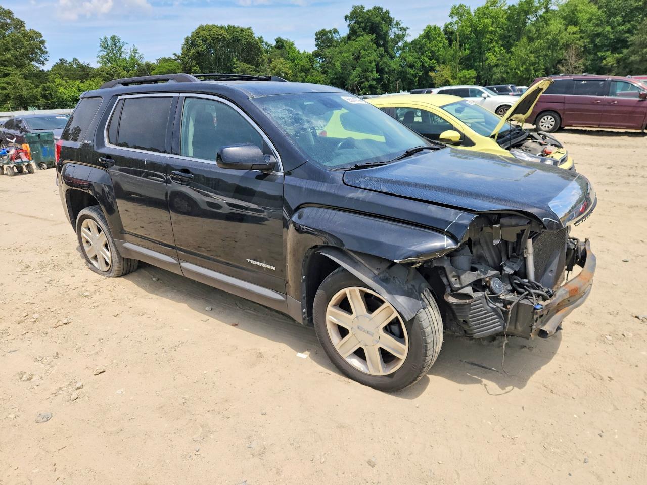 2012 Gmc Terrain Sle Black vin: 2GKALSEK2C6200525