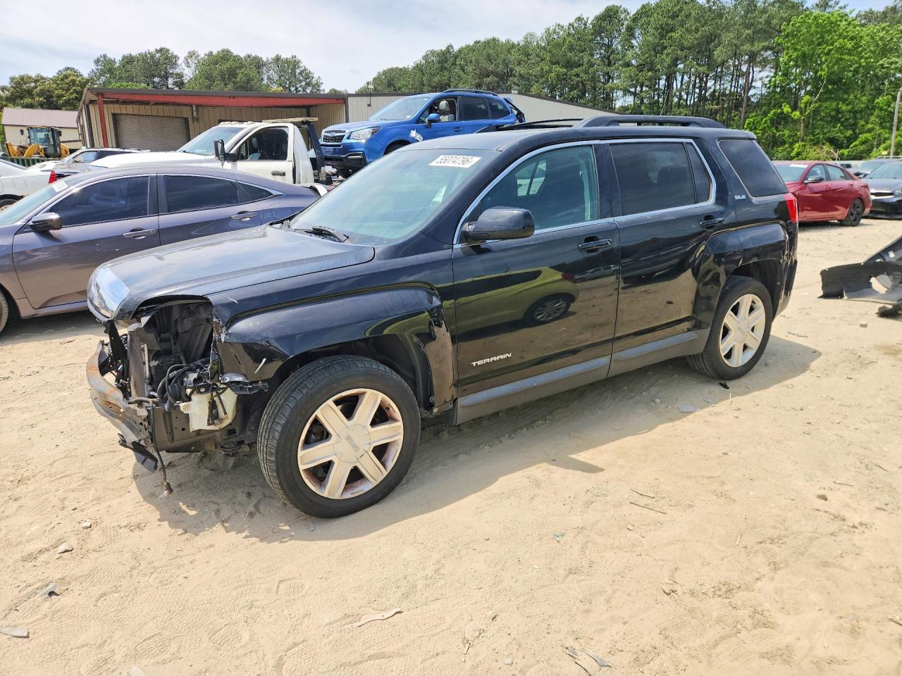2012 Gmc Terrain Sle Black vin: 2GKALSEK2C6200525