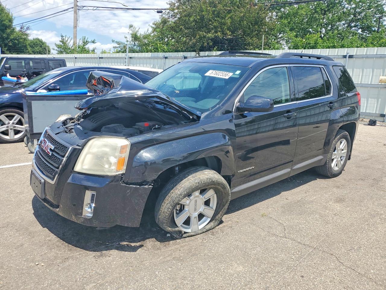 2013 Gmc Terrain Sle Black vin: 2GKALSEK2D6103102