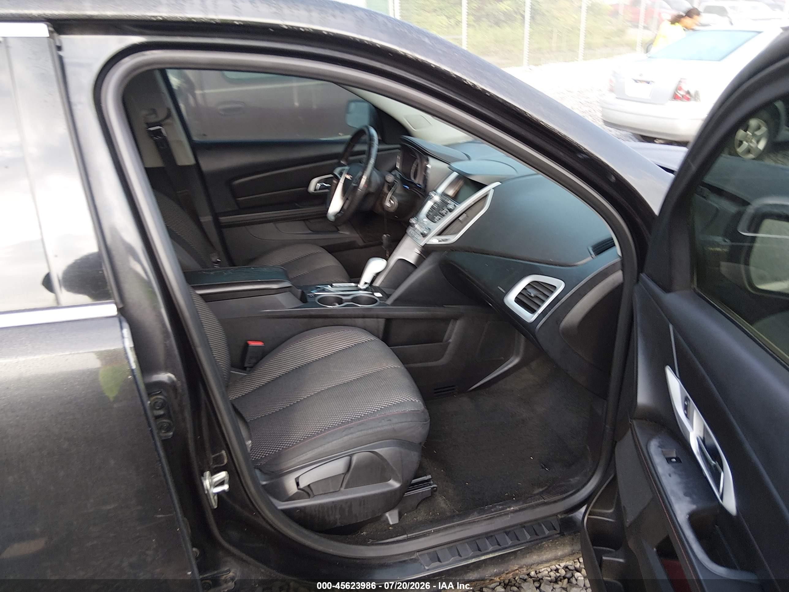2013 Gmc Terrain Sle-2 Черный vin: 2GKALSEK2D6115072