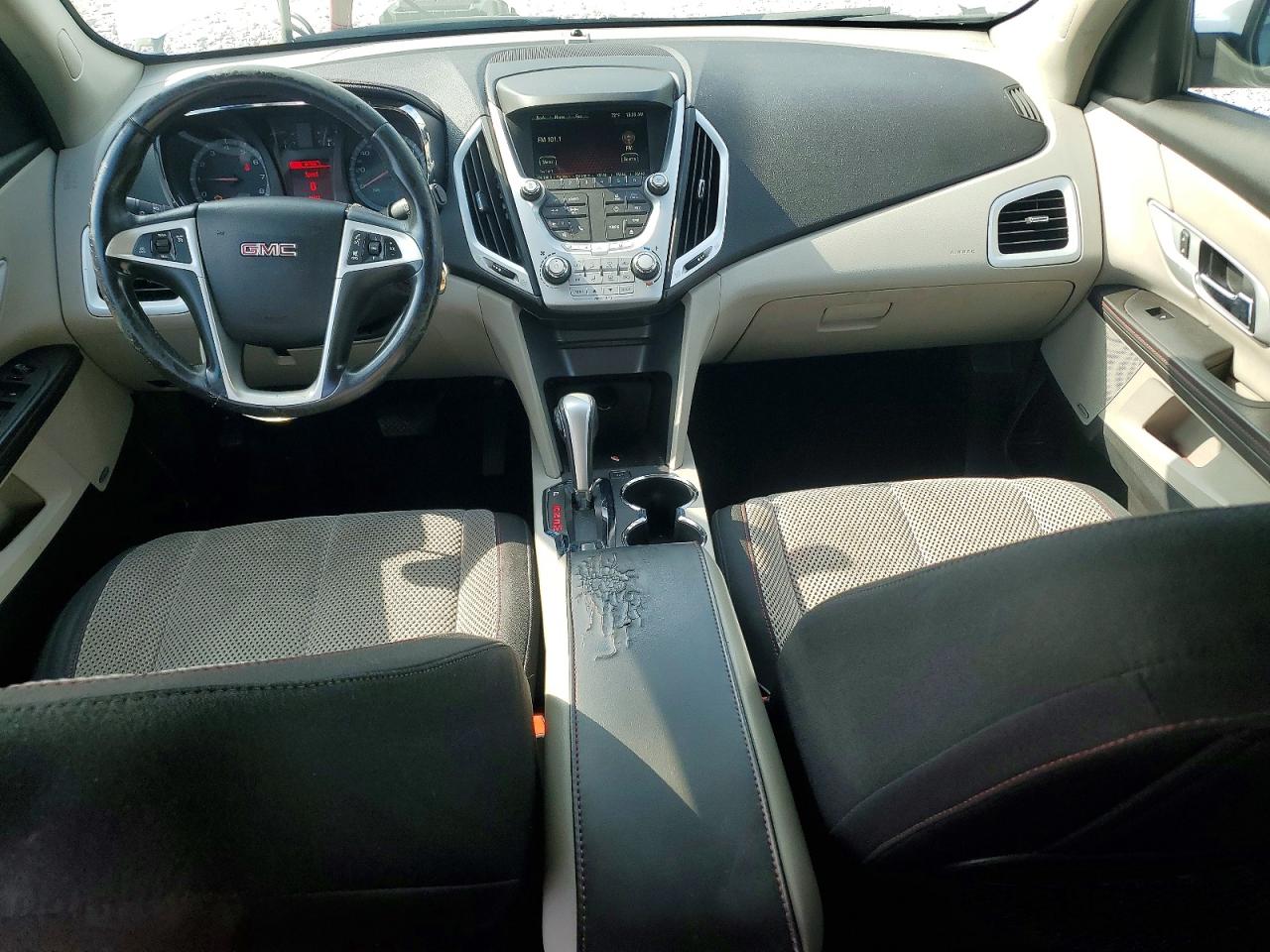 2013 Gmc Terrain Sle White vin: 2GKALSEK2D6115346