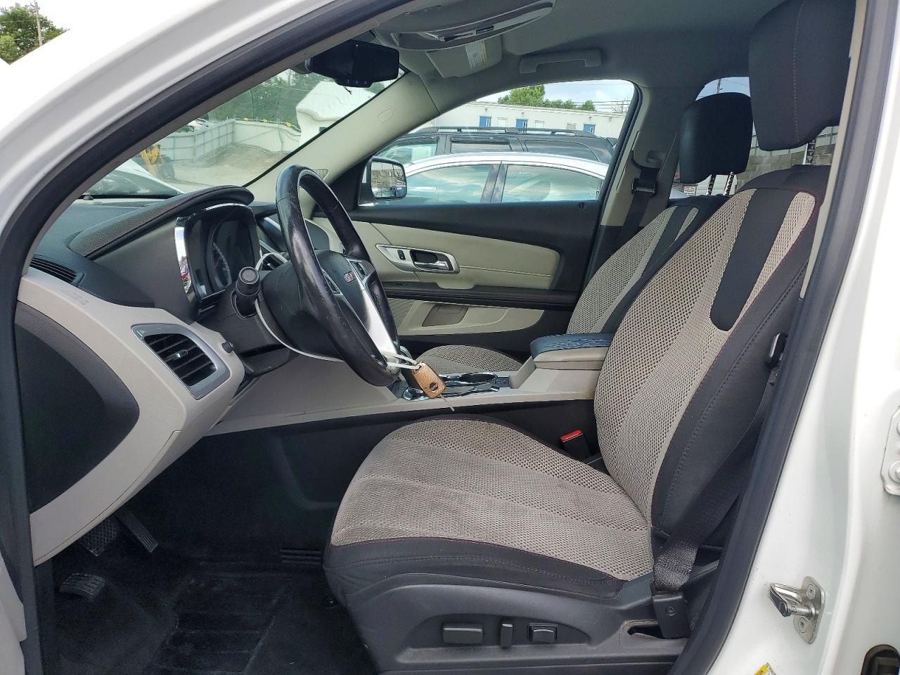 2013 Gmc Terrain Sle White vin: 2GKALSEK2D6115346