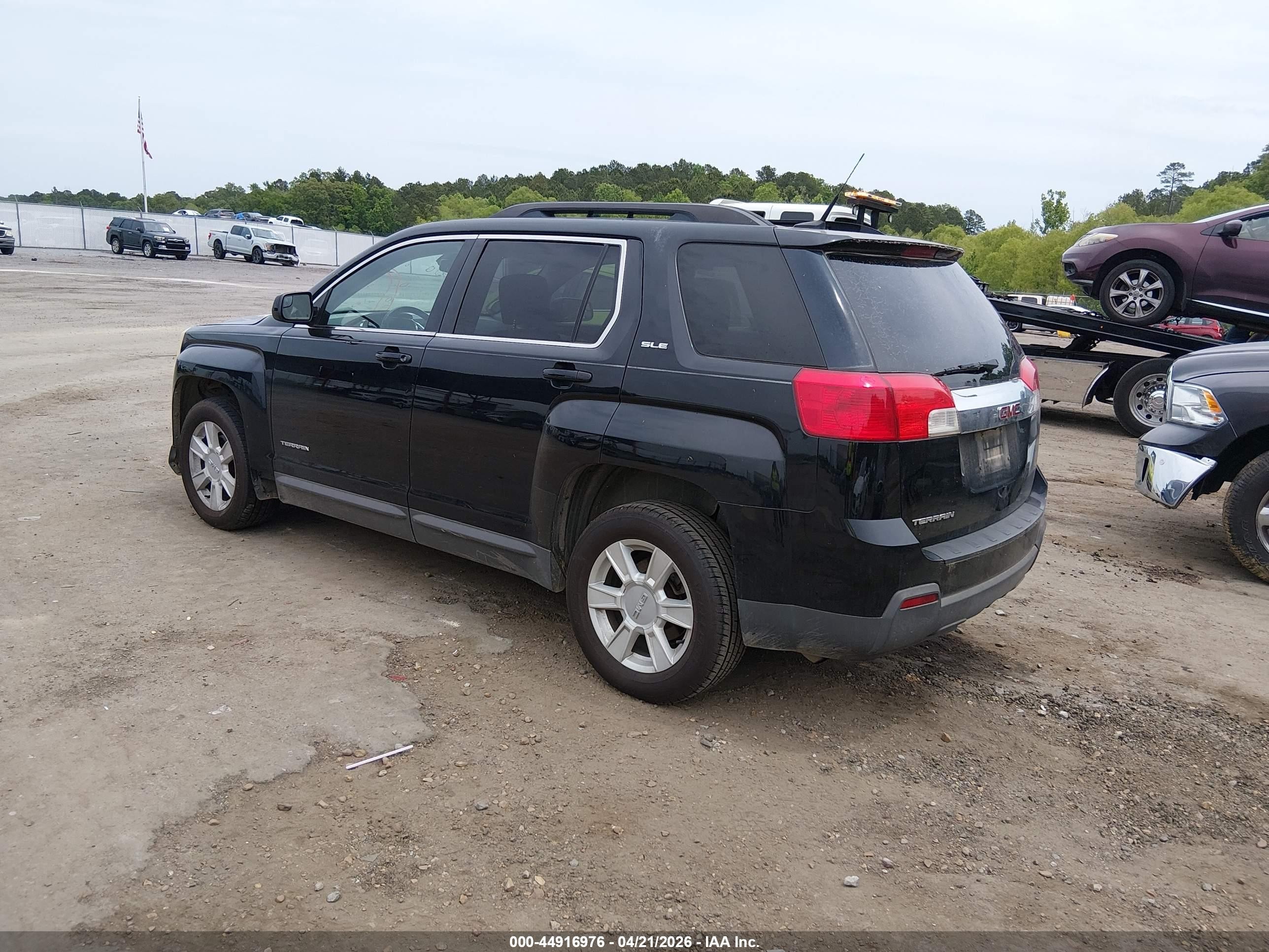 2013 Gmc Terrain Sle-2 Black vin: 2GKALSEK2D6141817
