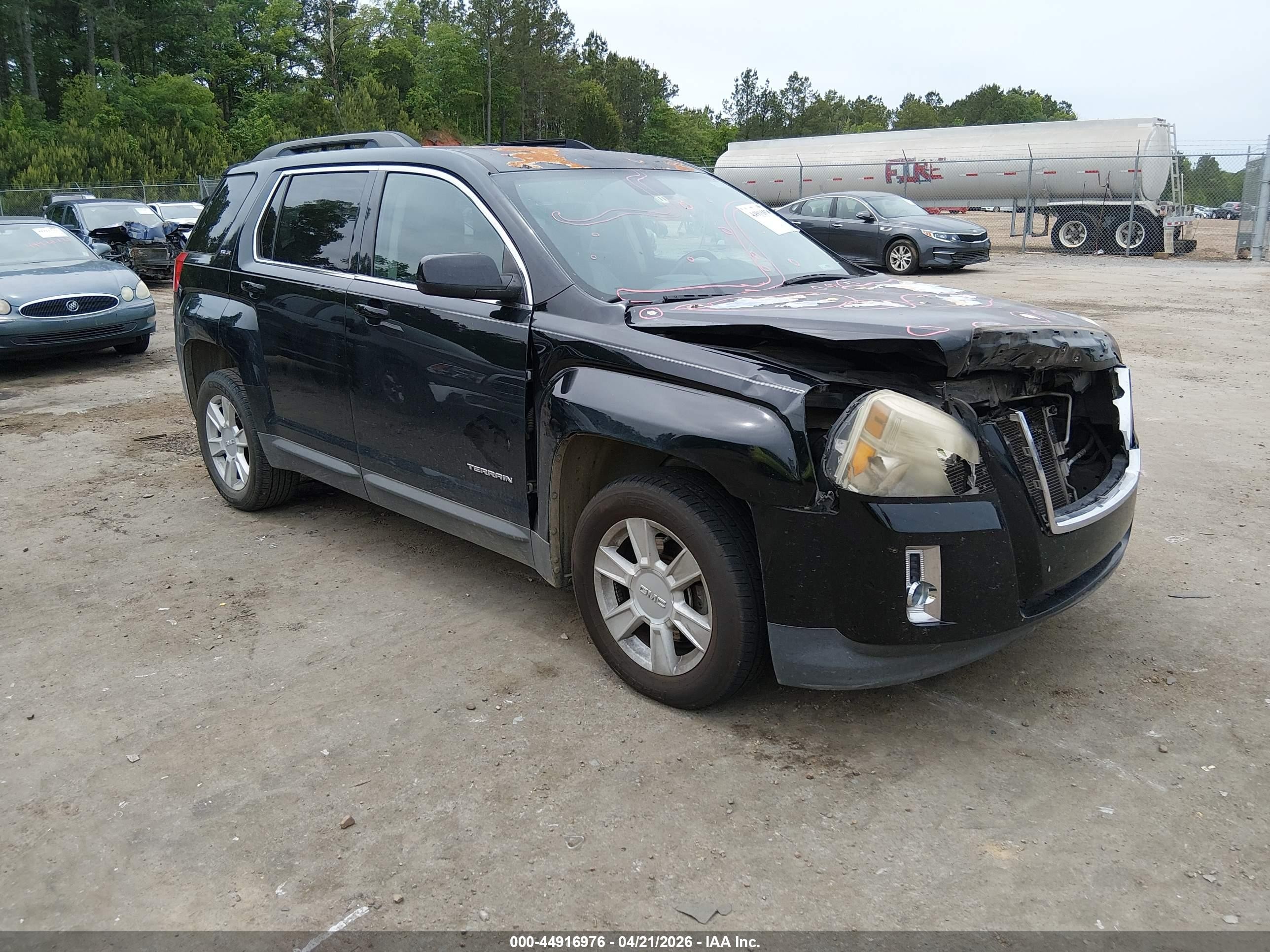 2013 Gmc Terrain Sle-2 Black vin: 2GKALSEK2D6141817