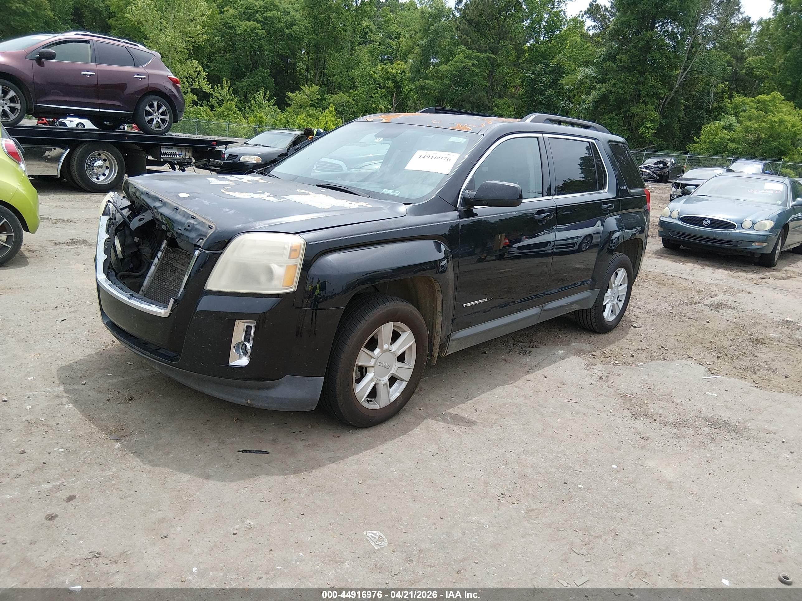 2013 Gmc Terrain Sle-2 Black vin: 2GKALSEK2D6141817