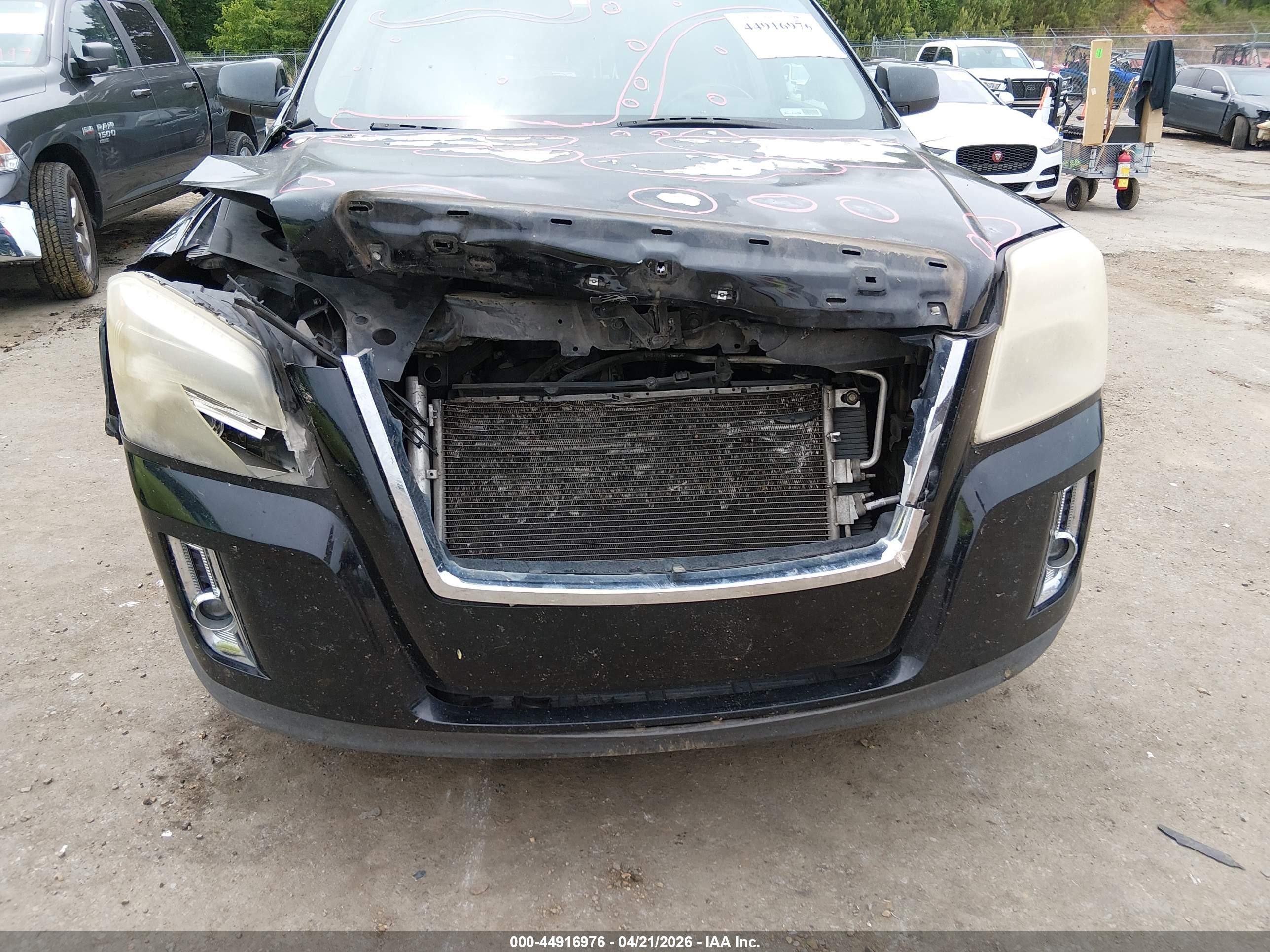 2013 Gmc Terrain Sle-2 Black vin: 2GKALSEK2D6141817